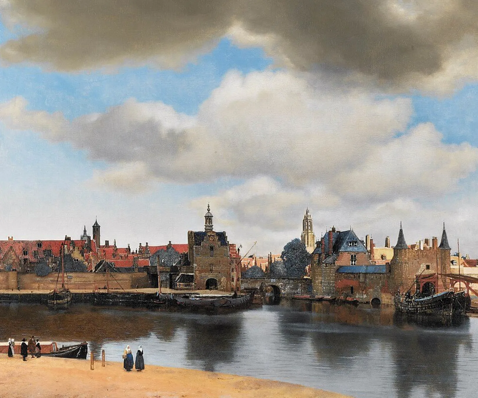 Galerie Mont Vermeer<Ansicht von Delft - Johannes Vermeer