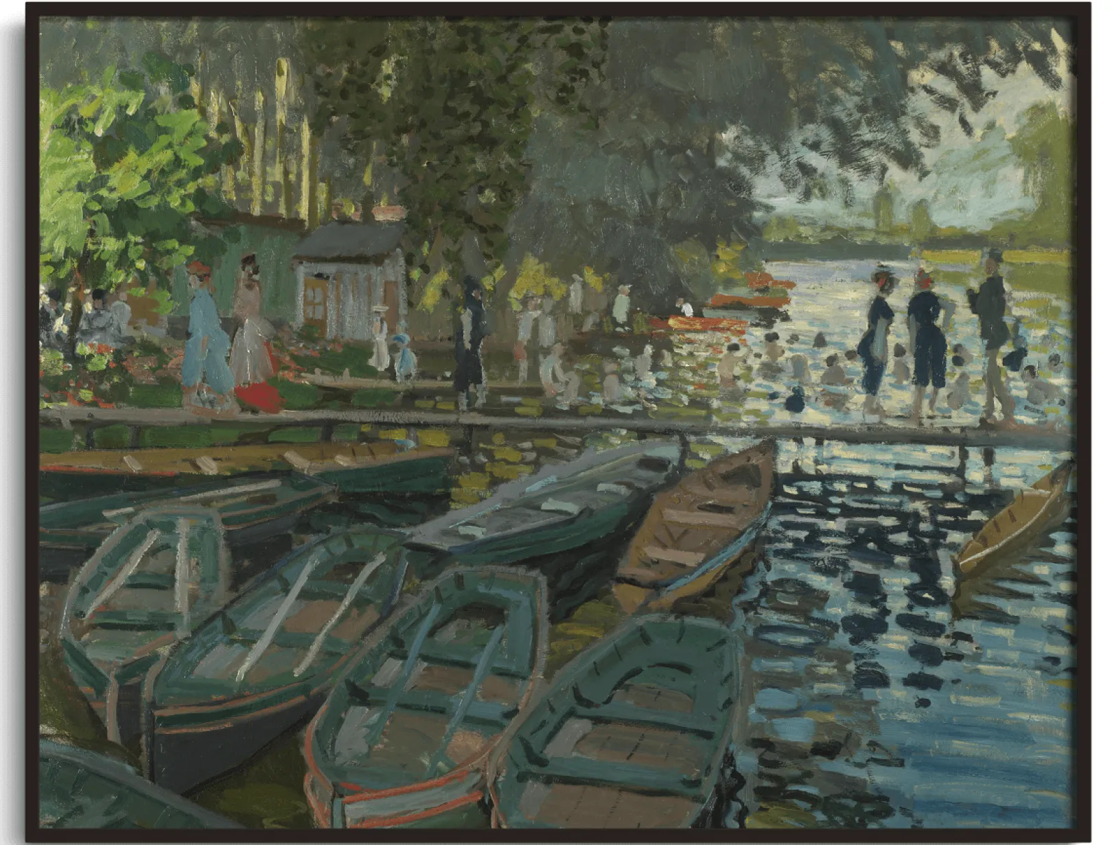 Galerie Mont Monet<Badende in La Grenouillère - Claude Monet