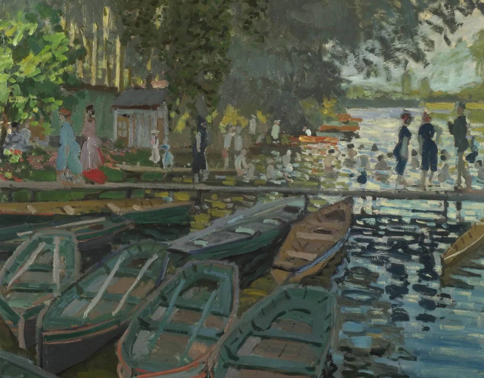 Galerie Mont Monet<Badende in La Grenouillère - Claude Monet