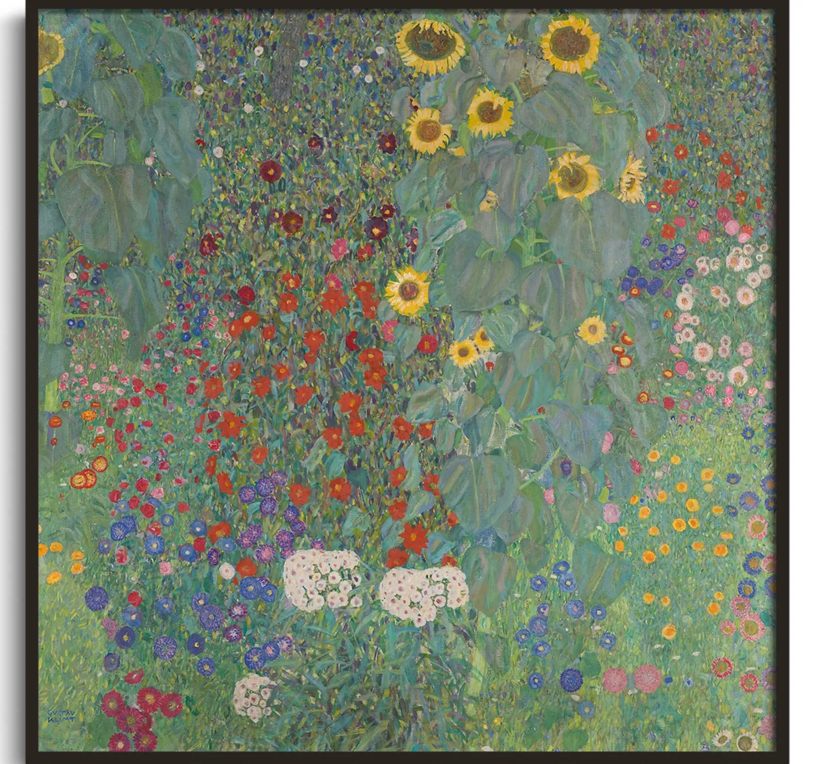 Galerie Mont Klimt<Bauerngarten mit Sonnenblumen - Gustav Klimt