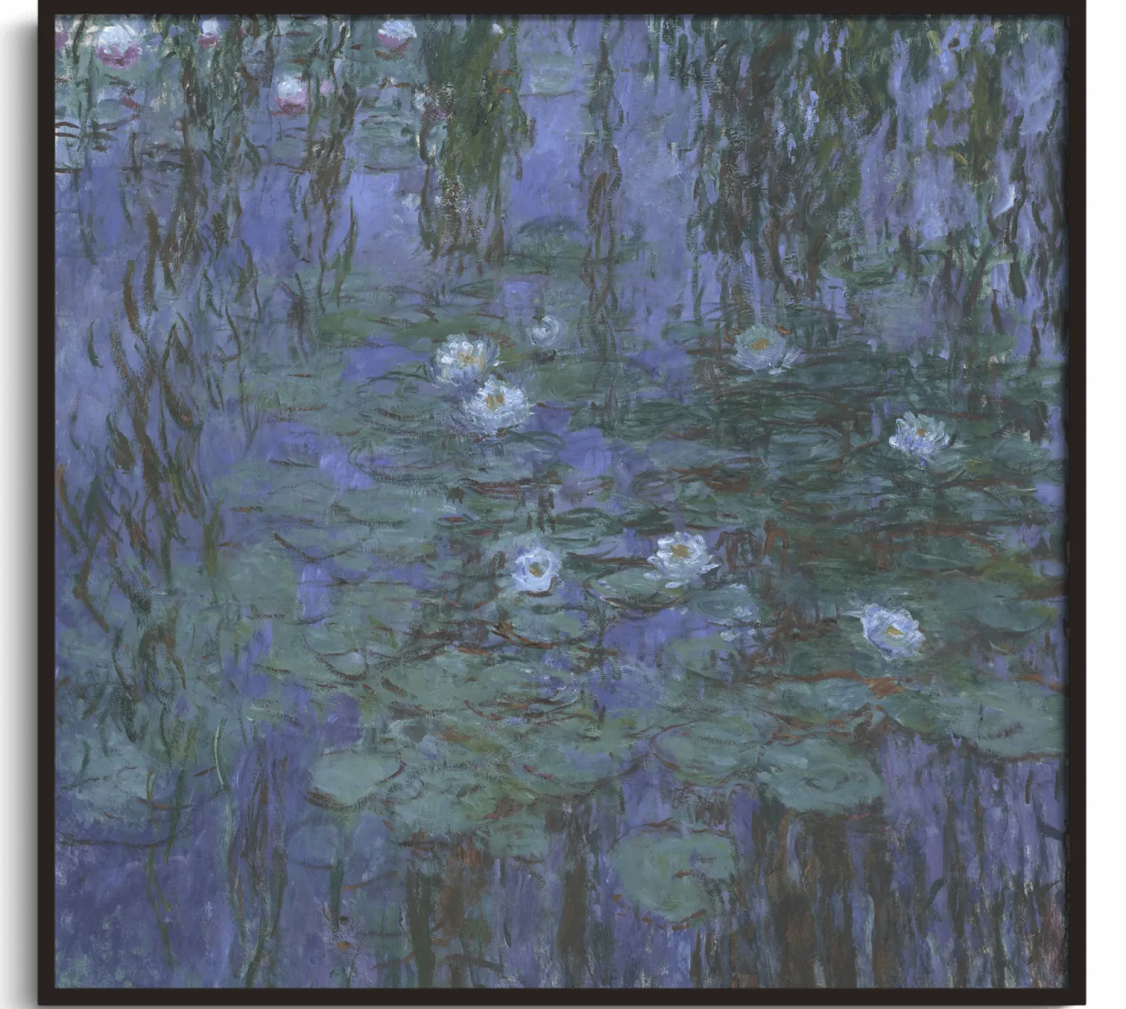 Galerie Mont Monet<Blaue Seerosen - Claude Monet