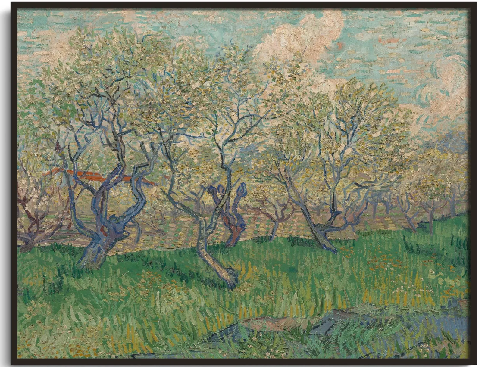 Galerie Mont Van Gogh<Blühender Obstgarten - Vincent Van Gogh