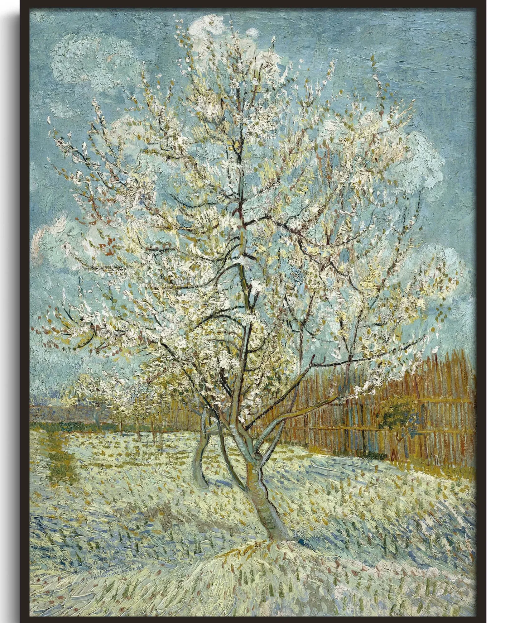 Galerie Mont Van Gogh<Blühender Pfirsichbaum - Vincent Van Gogh