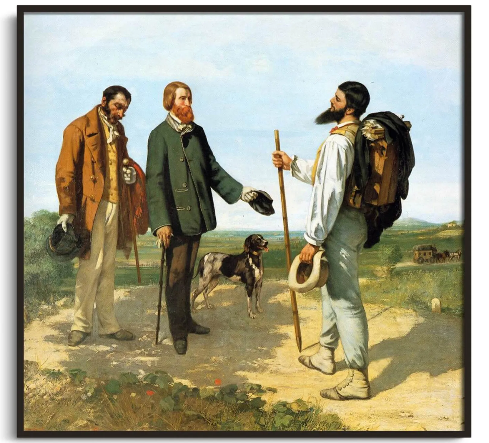 Galerie Mont Courbet<Bonjour Monsieur Courbet - Gustave Courbet