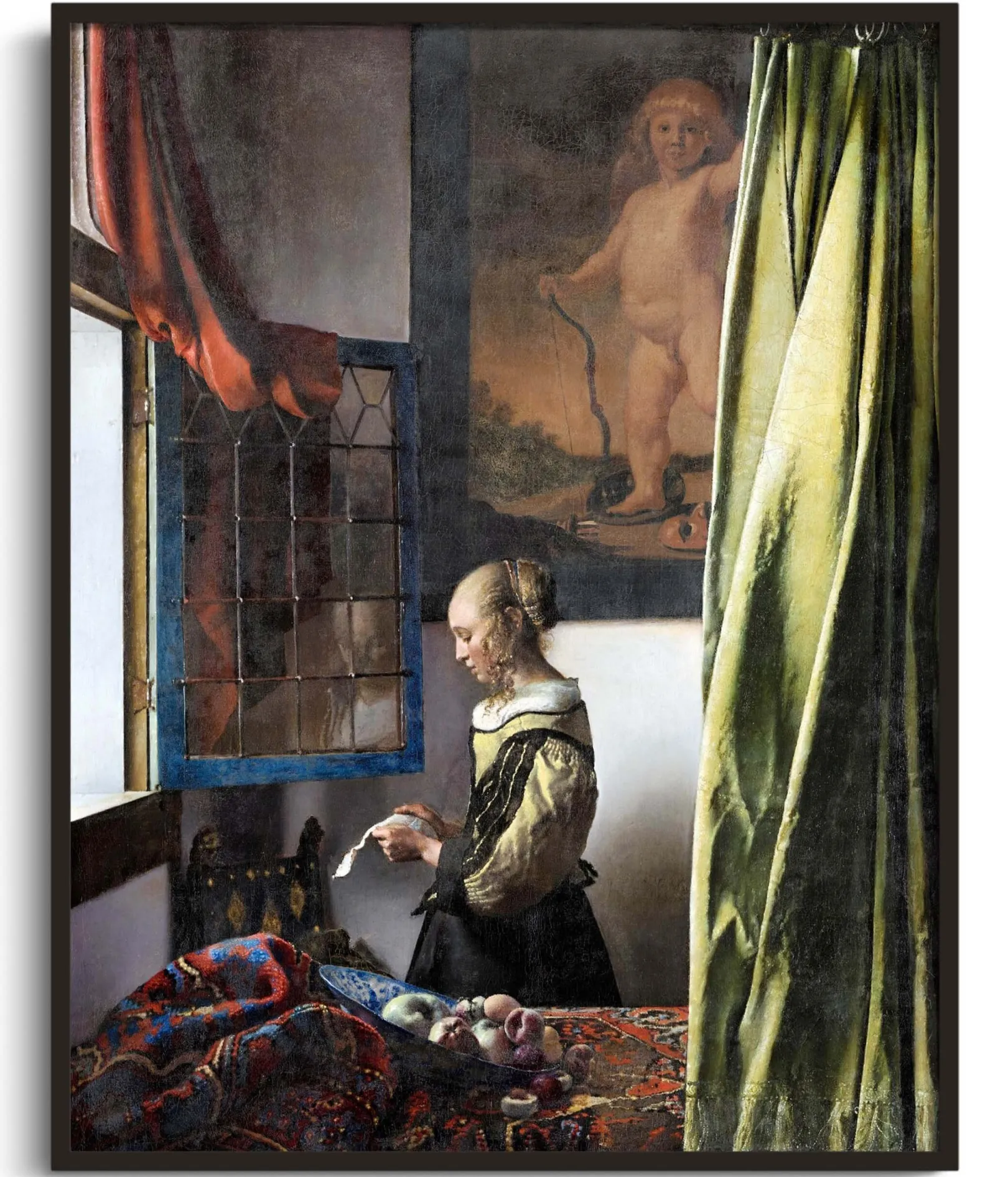 Galerie Mont Vermeer<Briefleserin am offenen Fenster - Johannes Vermeer