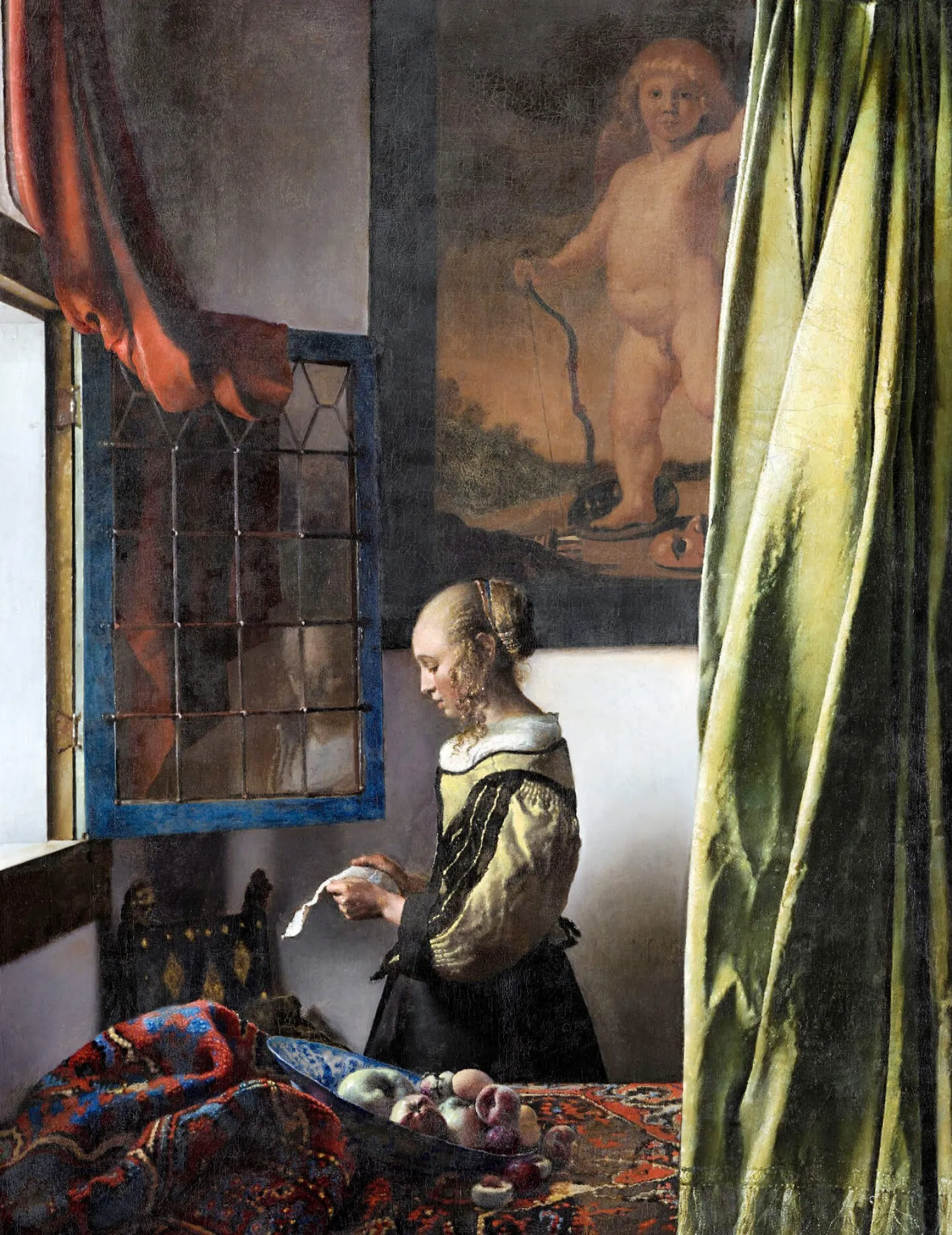 Galerie Mont Vermeer<Briefleserin am offenen Fenster - Johannes Vermeer