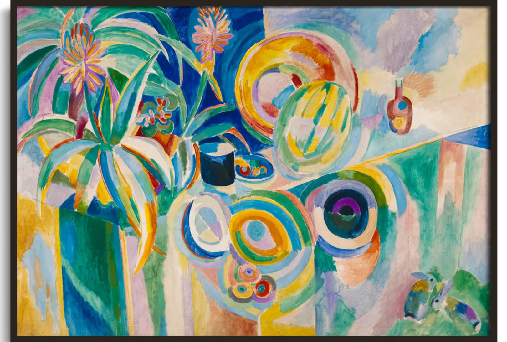 Galerie Mont Delaunay<Bunte Symphonie - Robert Delaunay