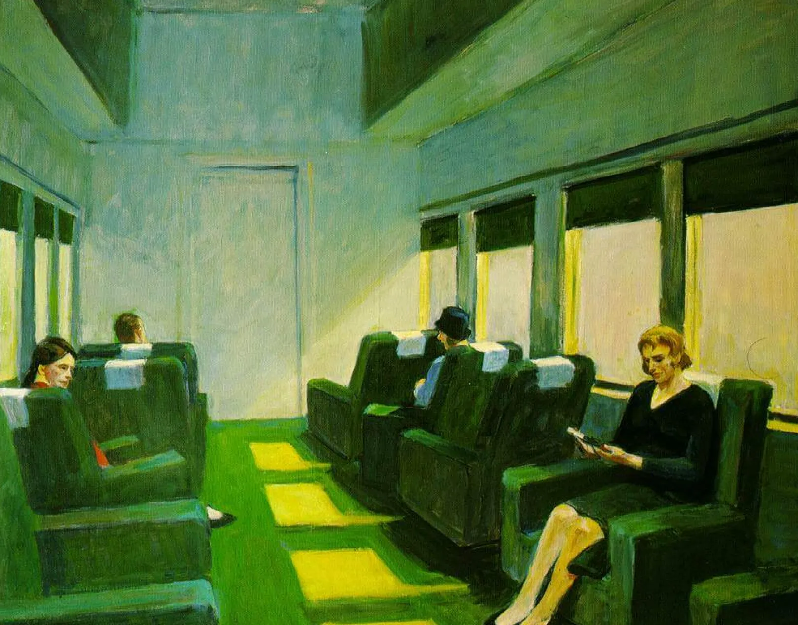 Galerie Mont Hopper<Chair Car - Edward Hopper