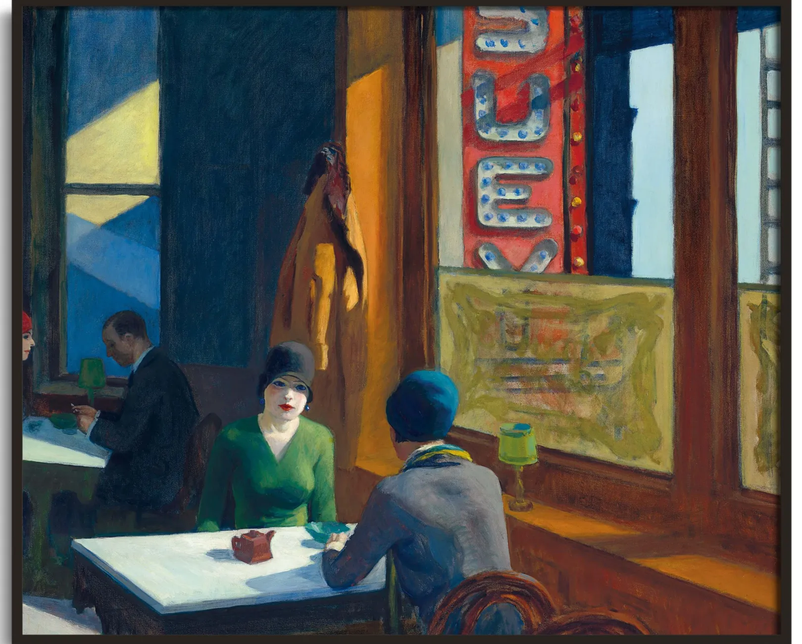 Galerie Mont Hopper<Chop Suey - Edward Hopper