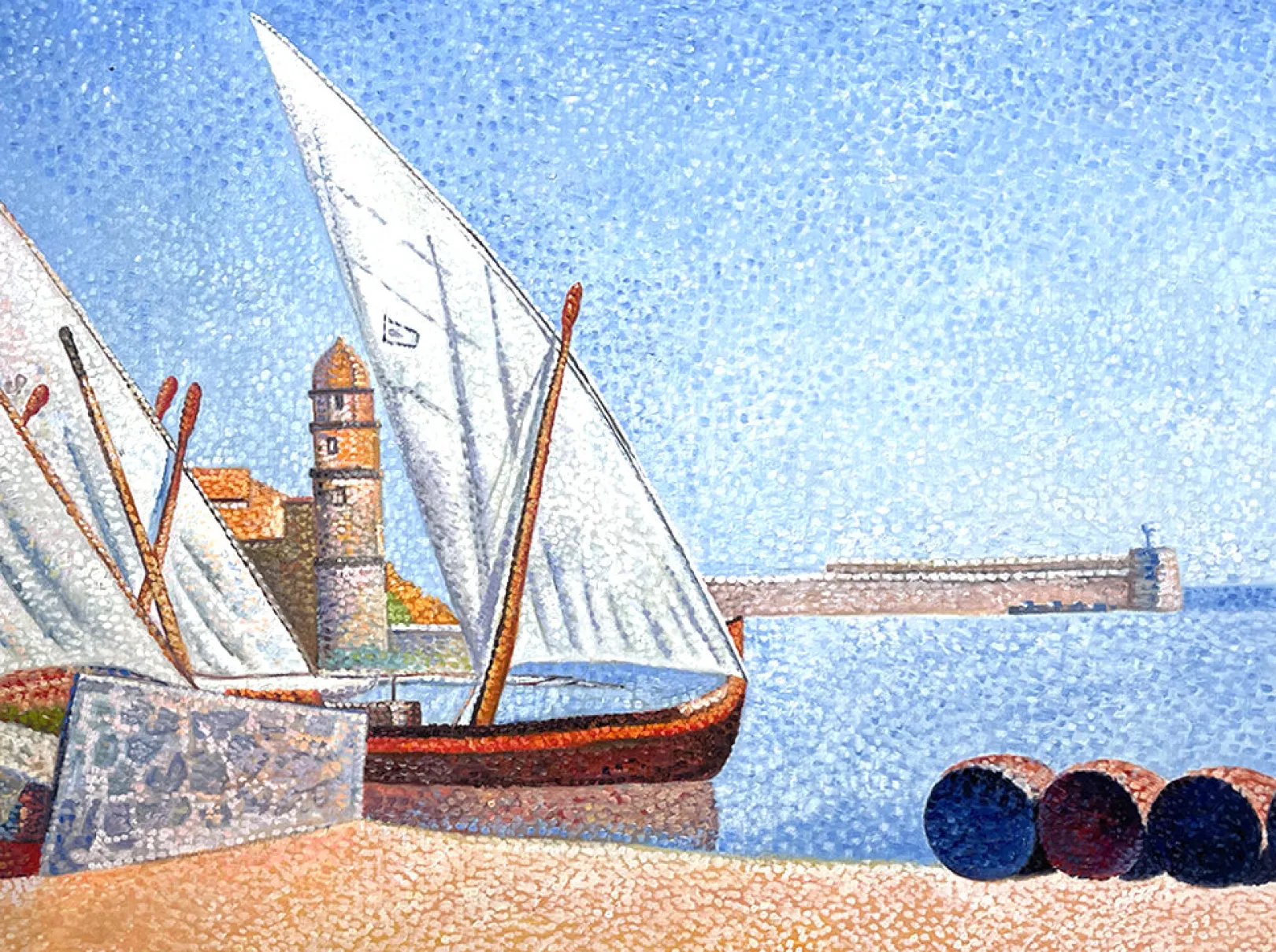 Galerie Mont Signac<Collioure, Les Balancelles - Paul Signac