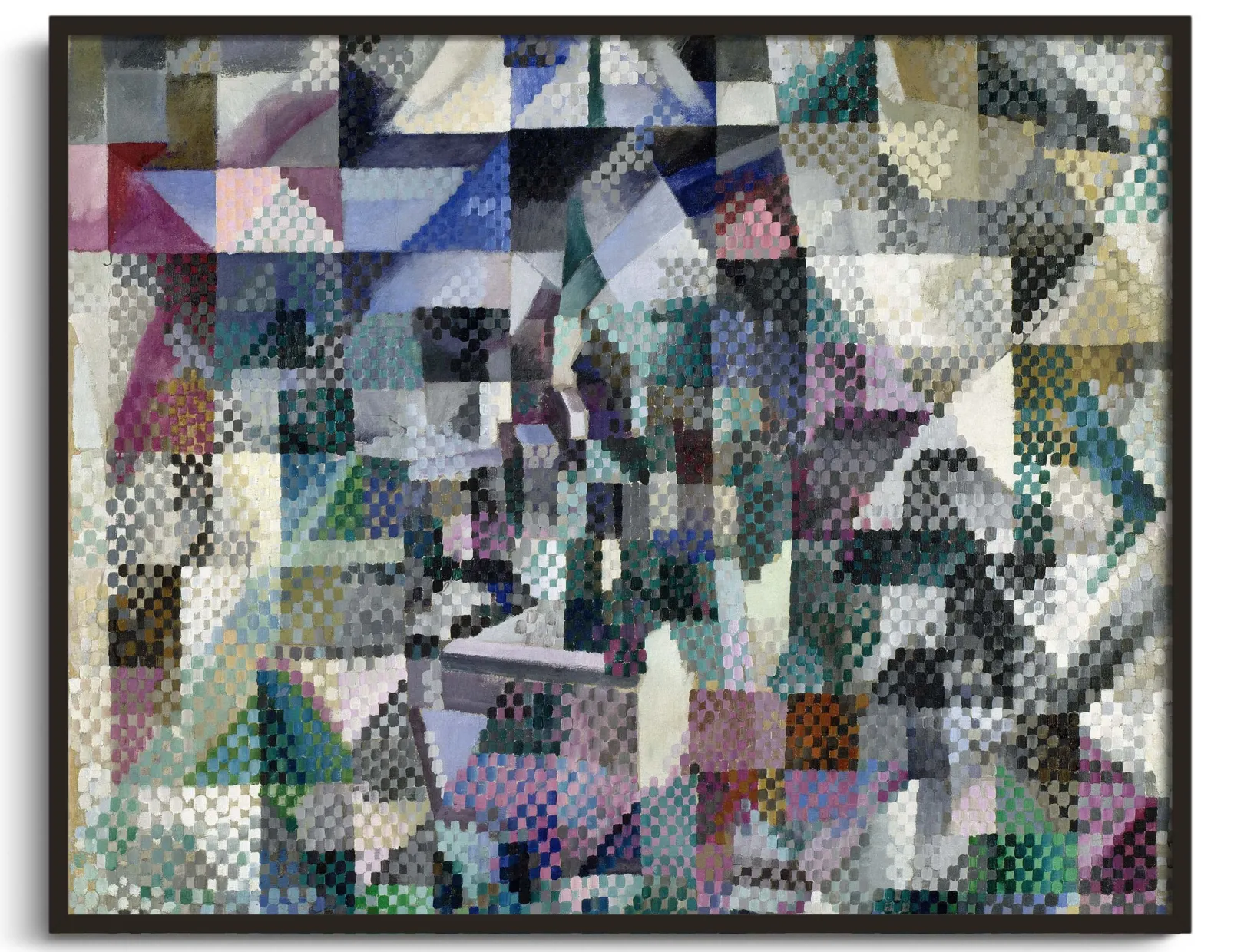 Galerie Mont Delaunay<Das Fenster über der Stadt Nr. 3 - Robert Delaunay