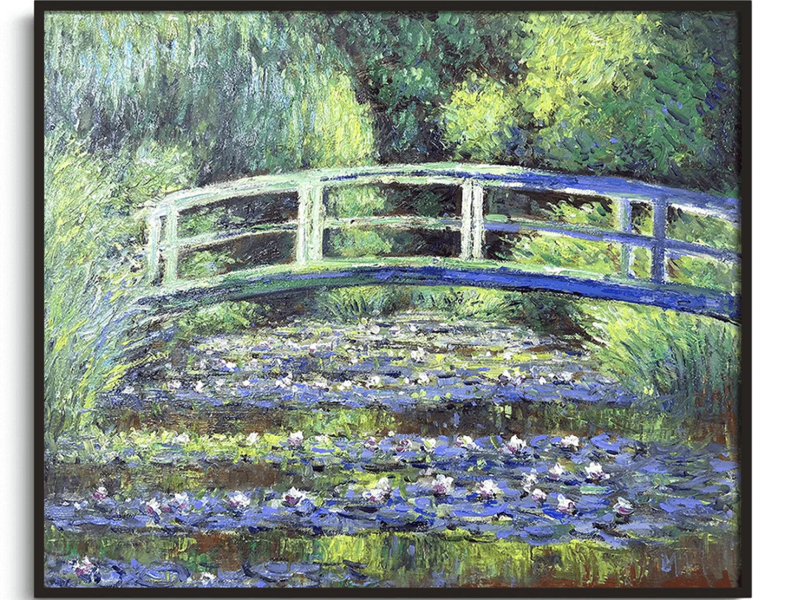 Galerie Mont Monet<Das Seerosenbecken, grüne Harmonie - Claude Monet