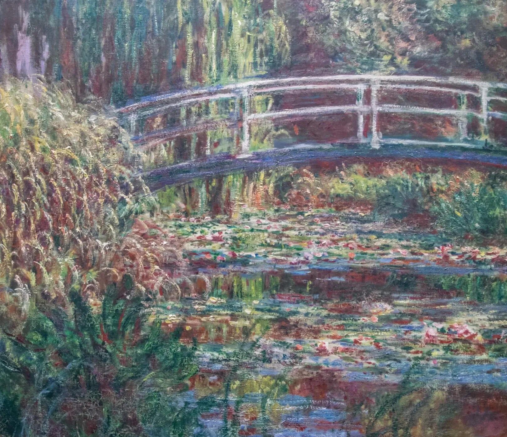 Galerie Mont Monet<Das Seerosenbecken, rosa Harmonie - Claude Monet