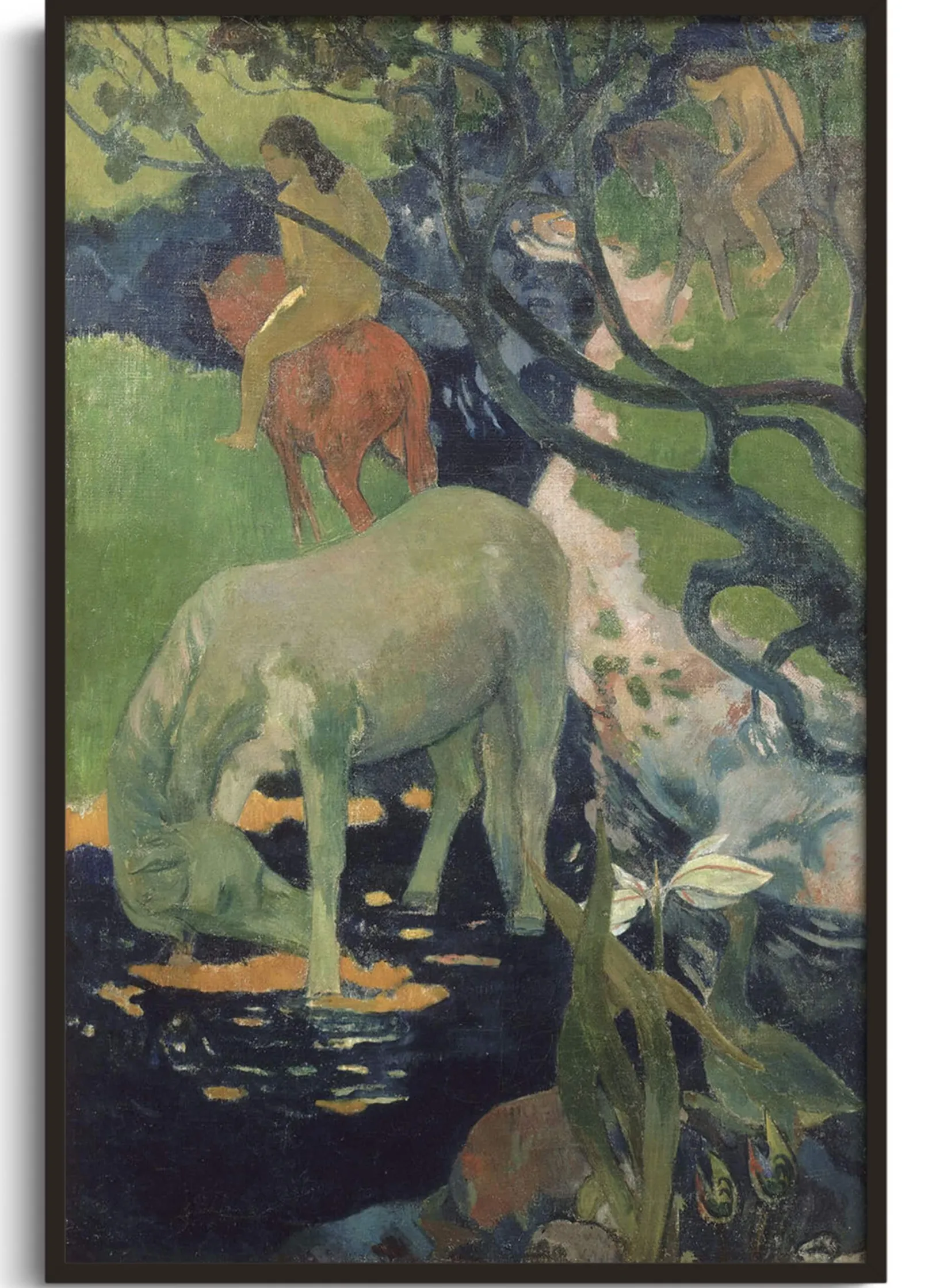 Galerie Mont Gauguin<Das weiße Pferd - Paul Gauguin