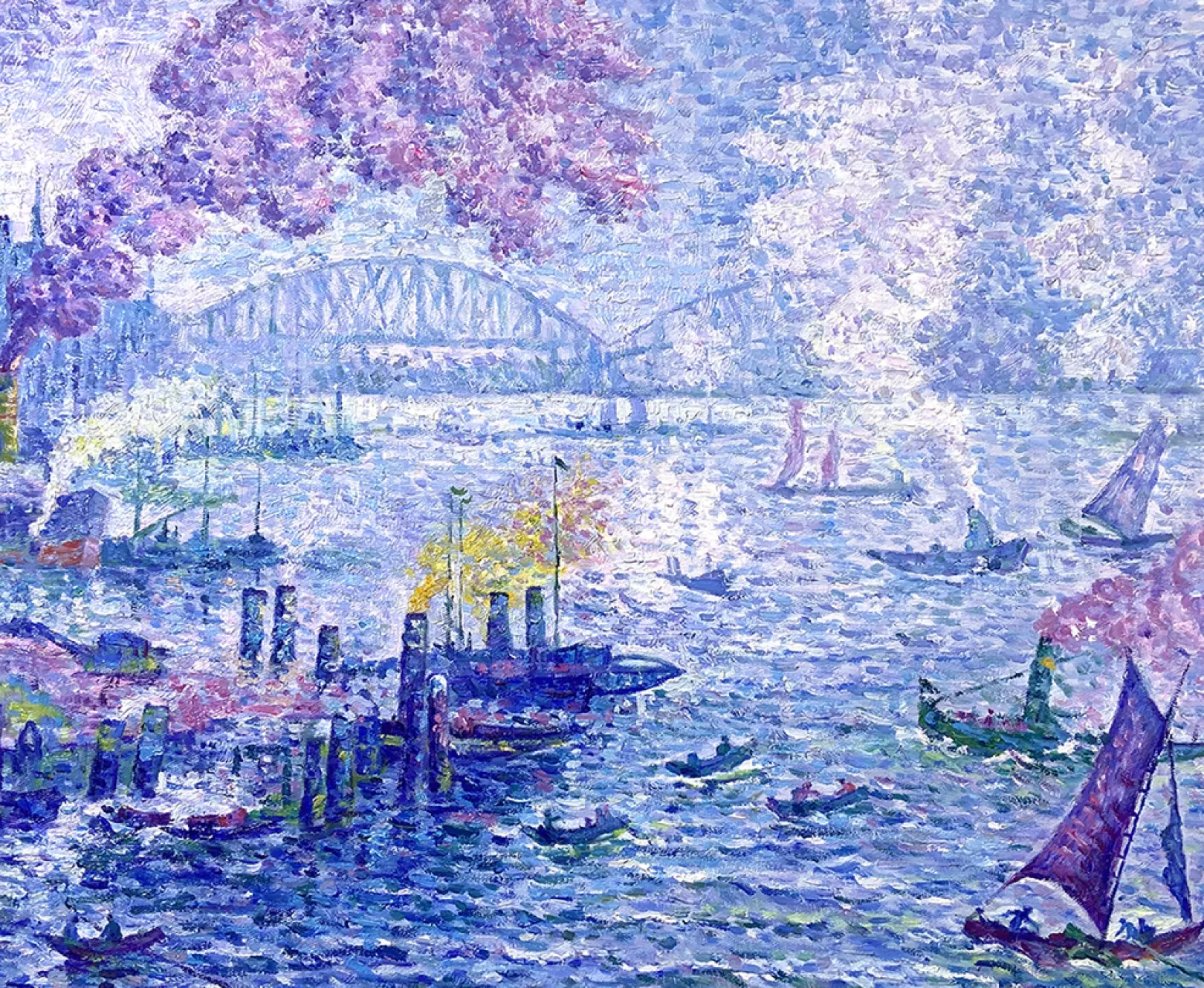 Galerie Mont Signac<Der Hafen von Rotterdam - Paul Signac