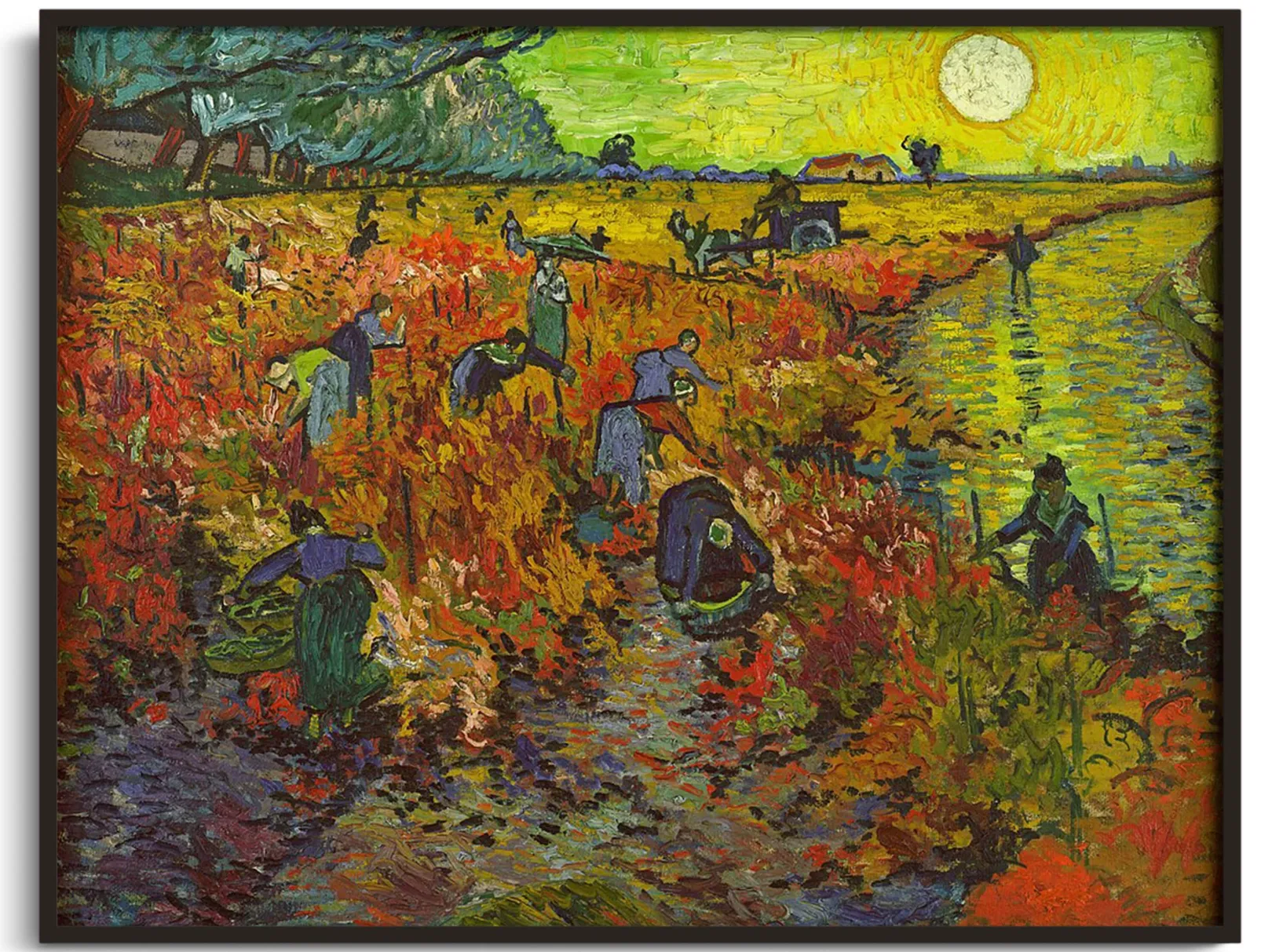 Galerie Mont Van Gogh<Der rote Weinberg - Vincent Van Gogh