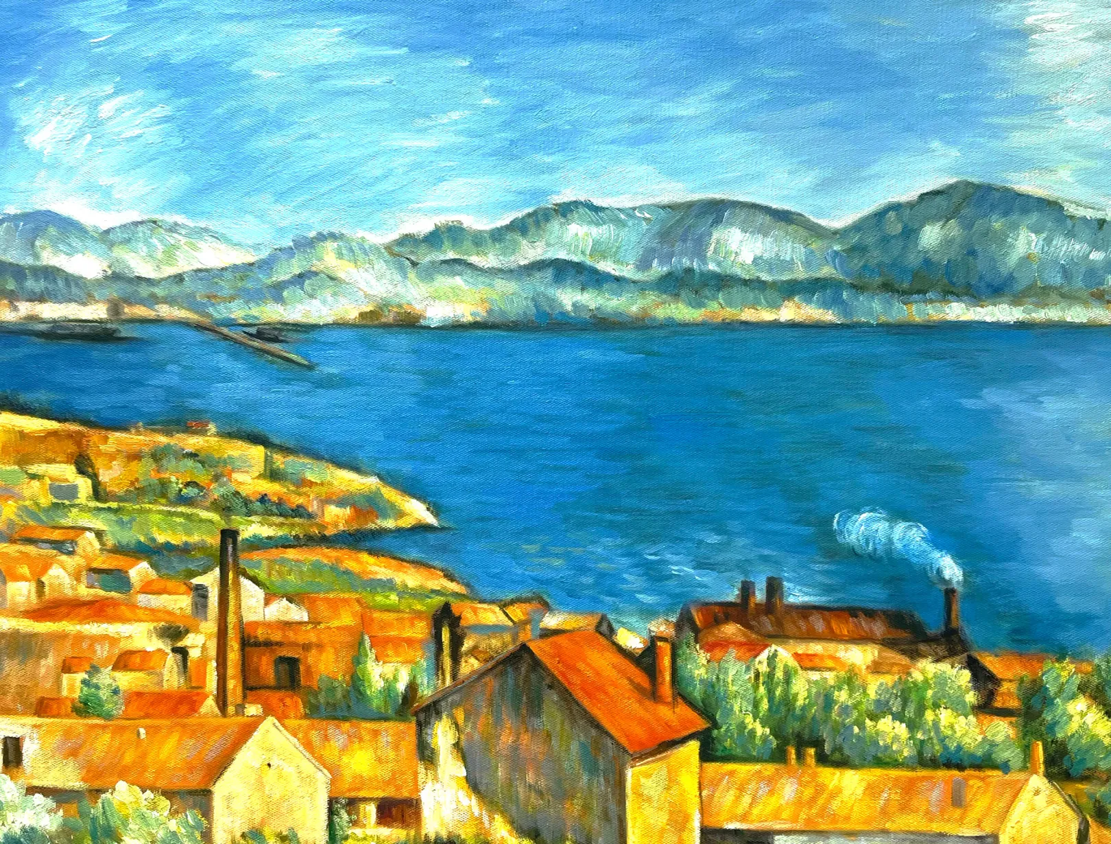 Galerie Mont Cézanne<Die Bucht von L'Estaque – Paul Cézanne