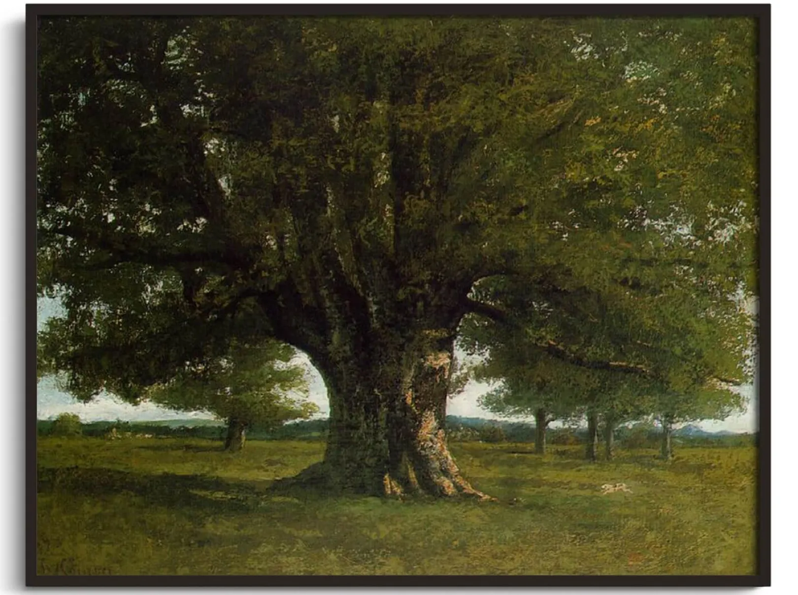 Galerie Mont Courbet<Die Eiche von Flagey - Gustave Courbet