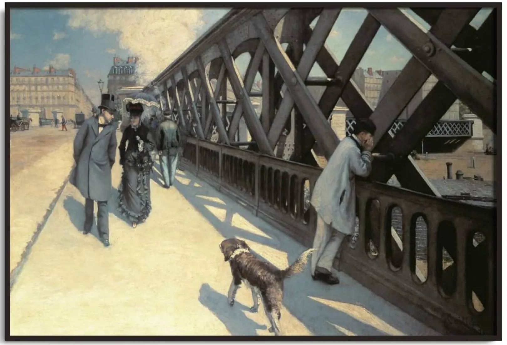 Galerie Mont Caillebotte<Die Europabrücke - Gustave Caillebotte