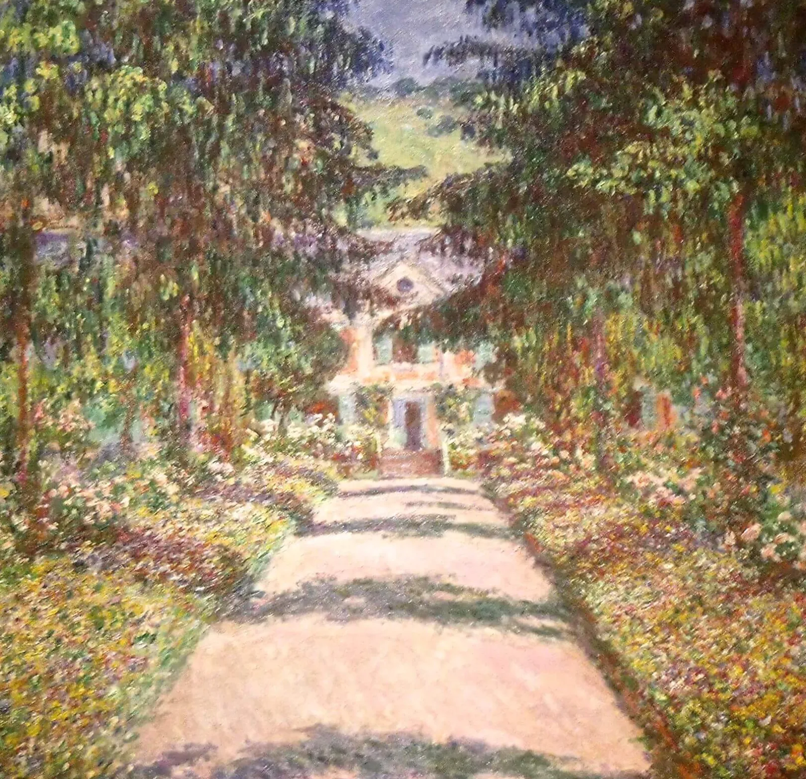 Galerie Mont Monet<Die Große Allee in Giverny - Claude Monet