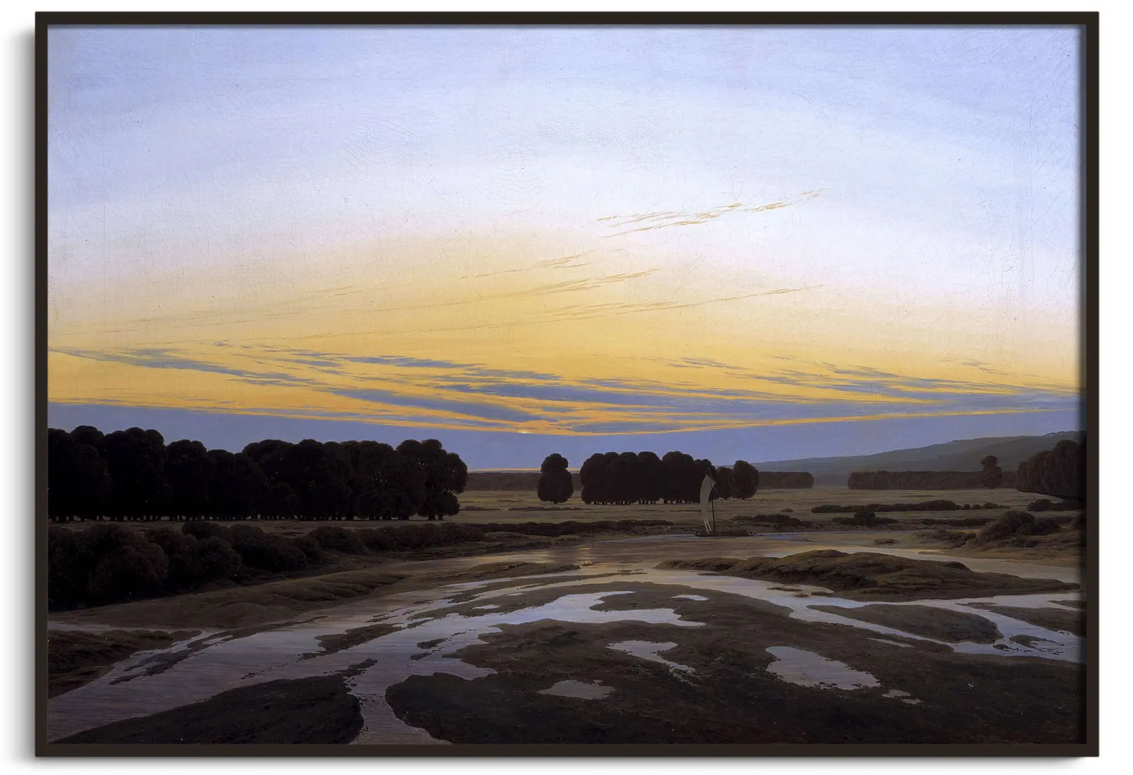 Galerie Mont Friedrich<Die große Einfriedung - Caspar David Friedrich