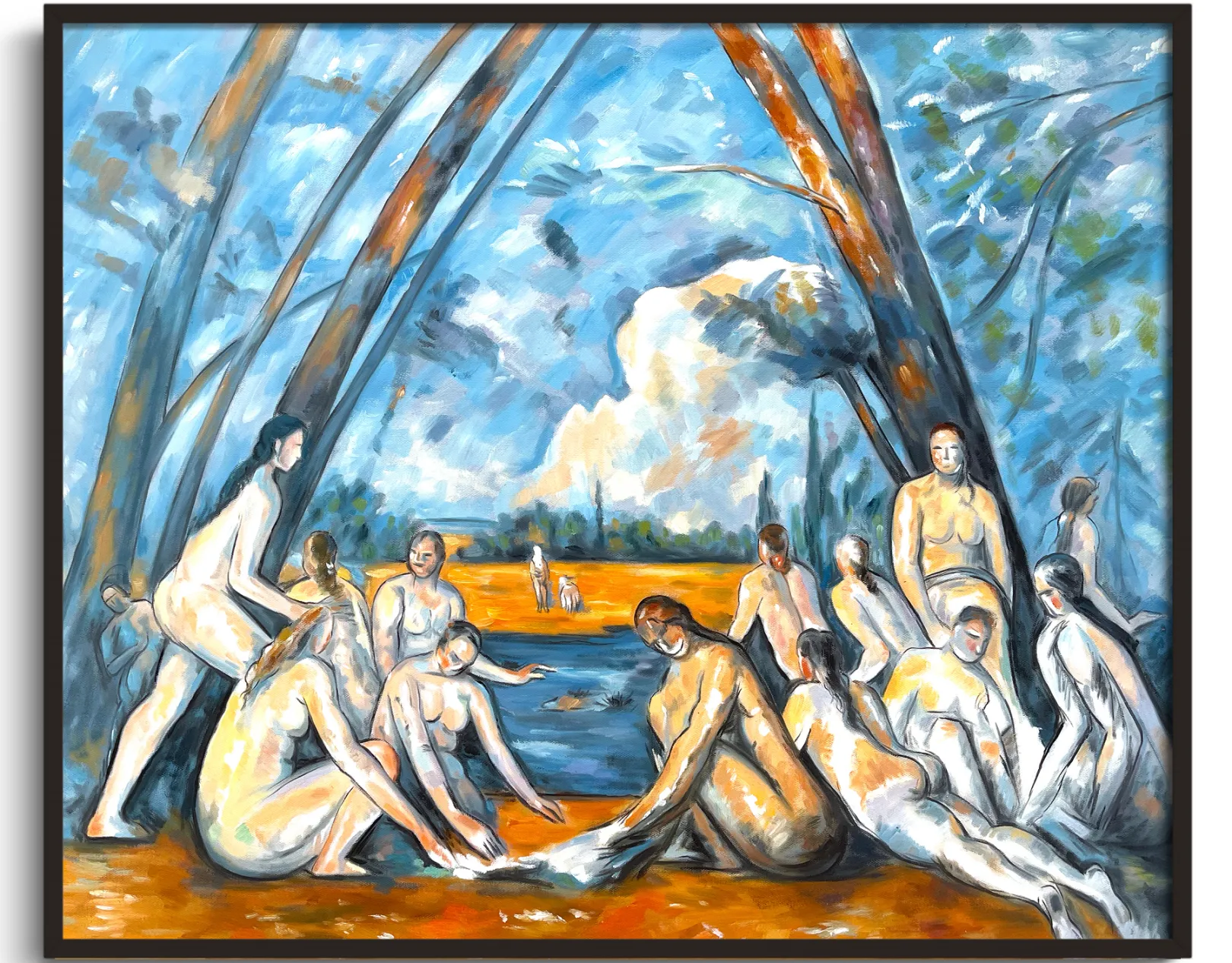 Galerie Mont Cézanne<Die Großen Badenden - Paul Cézanne