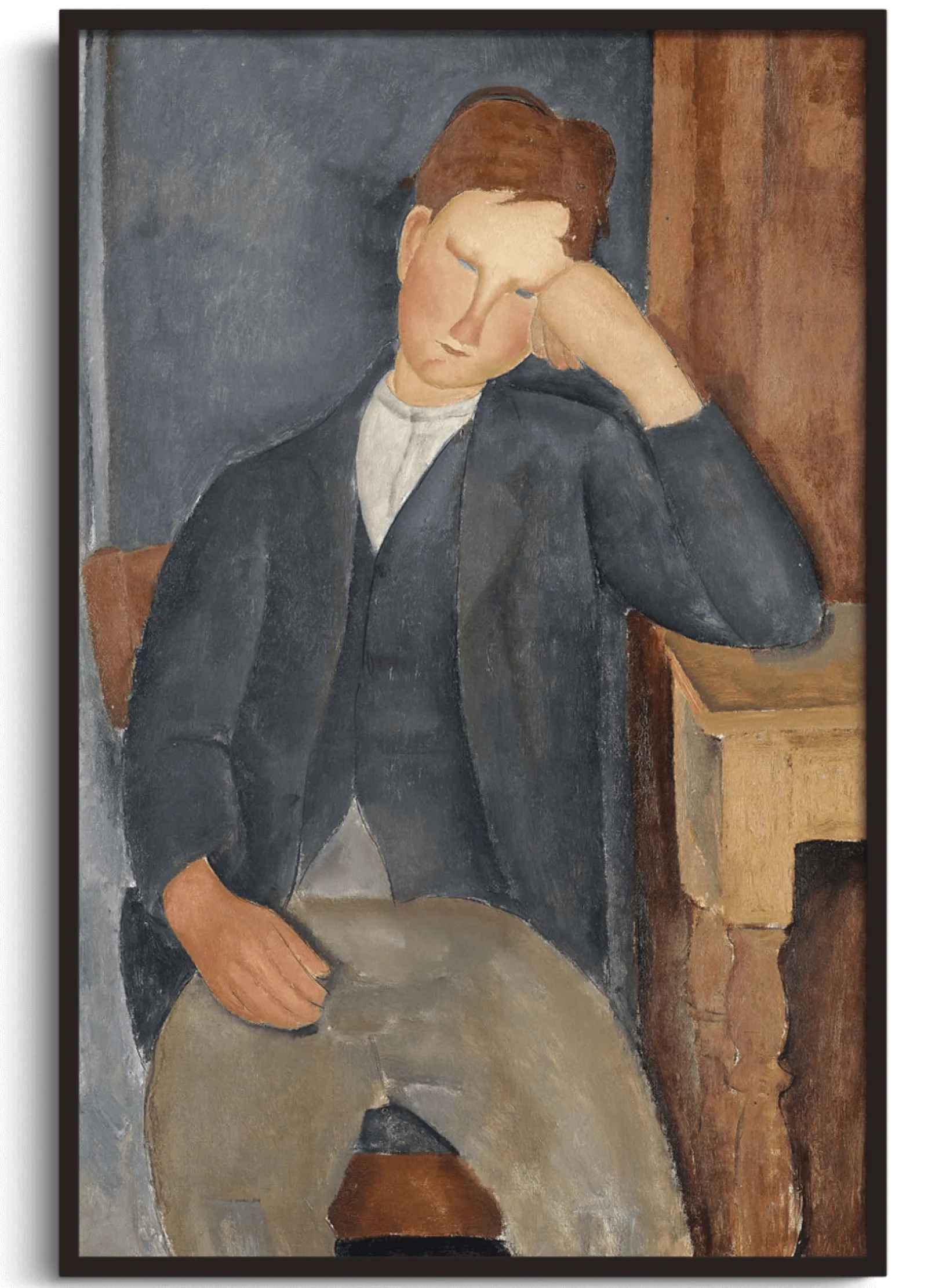 Galerie Mont Modigliani<Die jungen Lehrling - Amedeo Modigliani