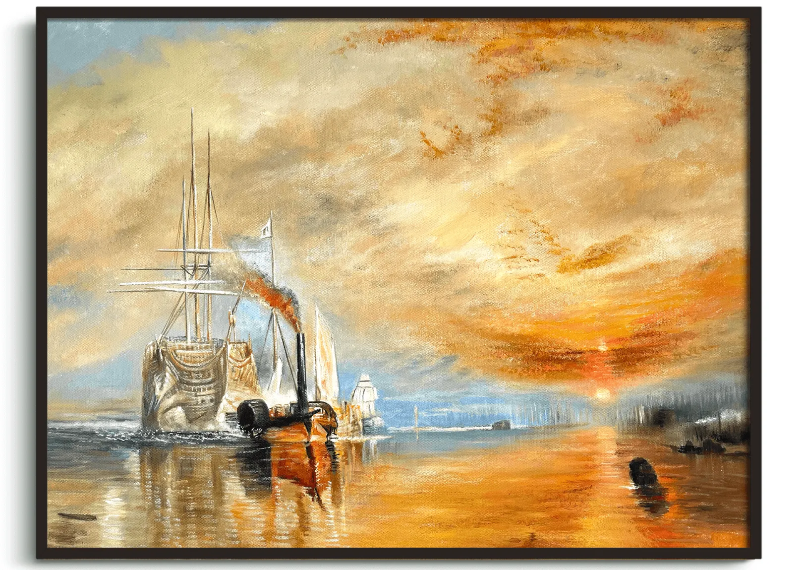 Galerie Mont Turner<Die kämpfende Temeraire - William Turner