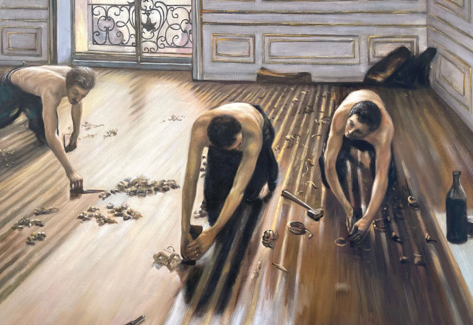 Galerie Mont Caillebotte<Die Parkettschleifer – Gustave Caillebotte