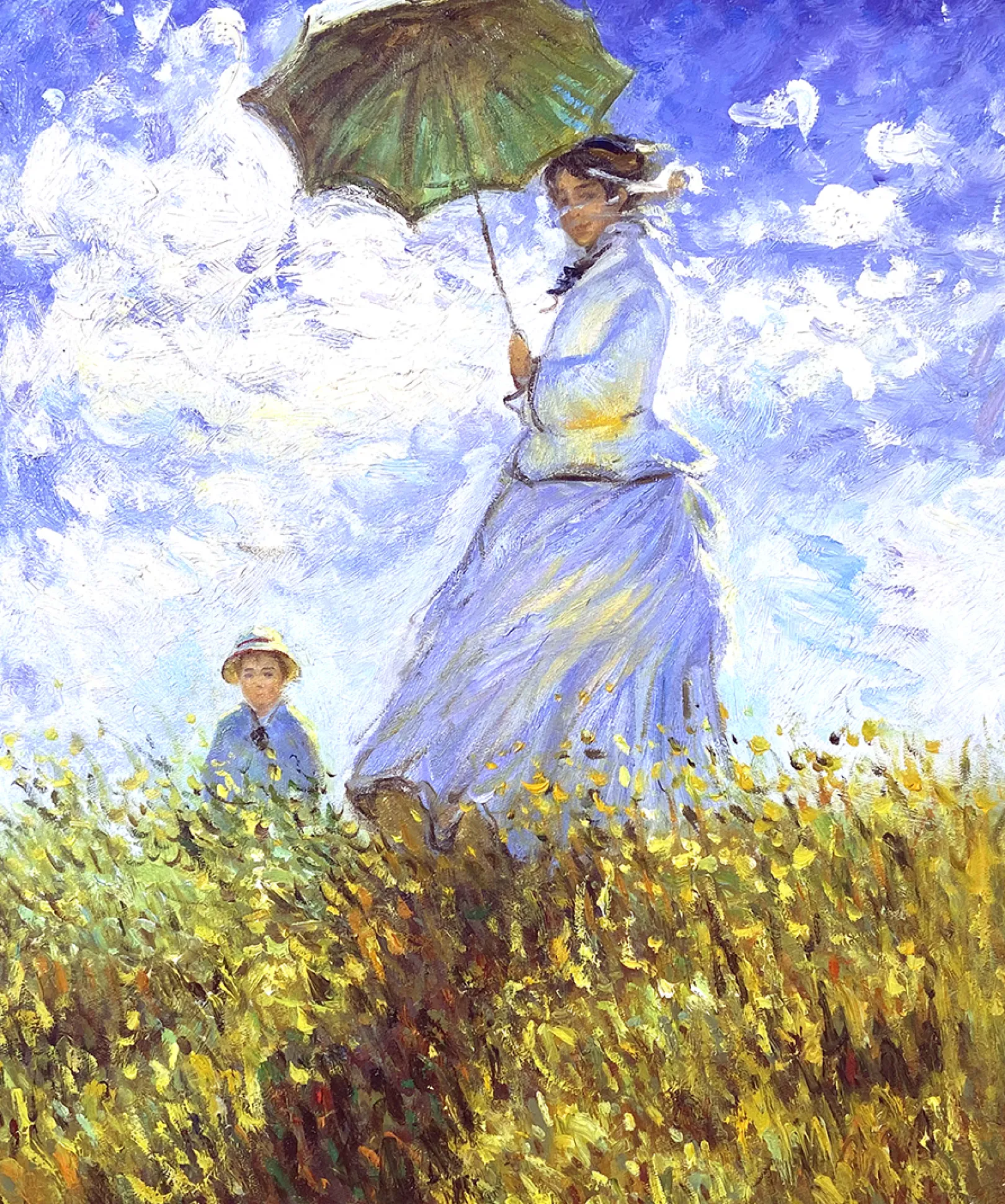 Galerie Mont Monet<Die Promenade - Claude Monet
