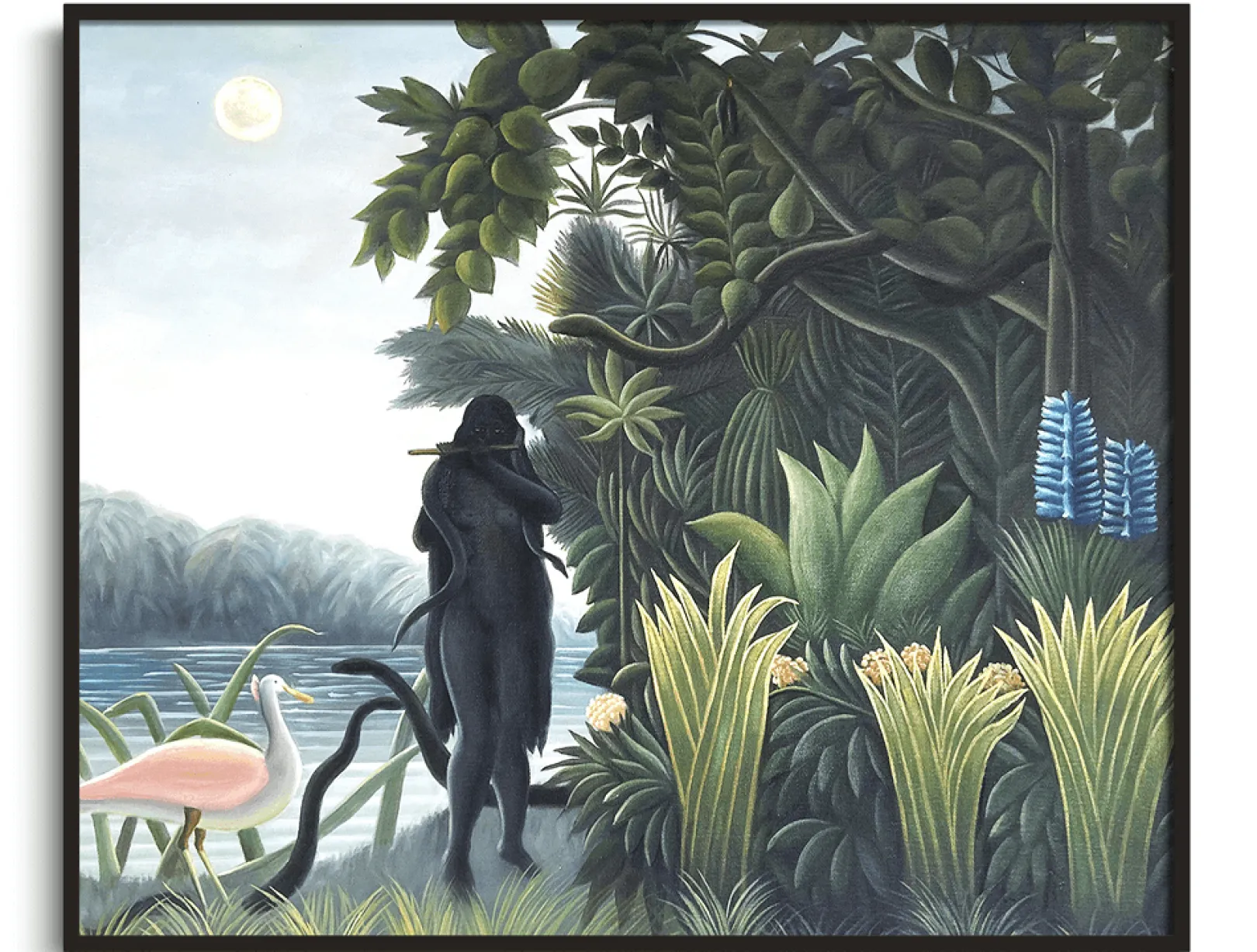 Galerie Mont Rousseau<Die Schlangenbeschwörerin - Henri Rousseau