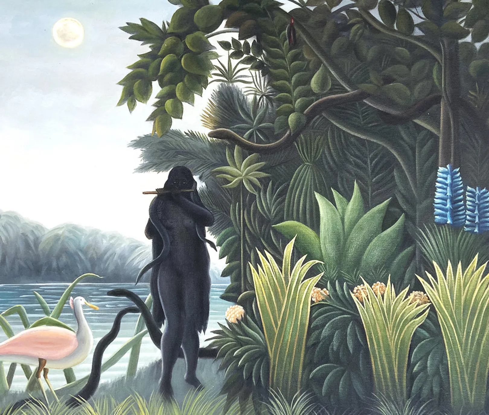 Galerie Mont Rousseau<Die Schlangenbeschwörerin - Henri Rousseau