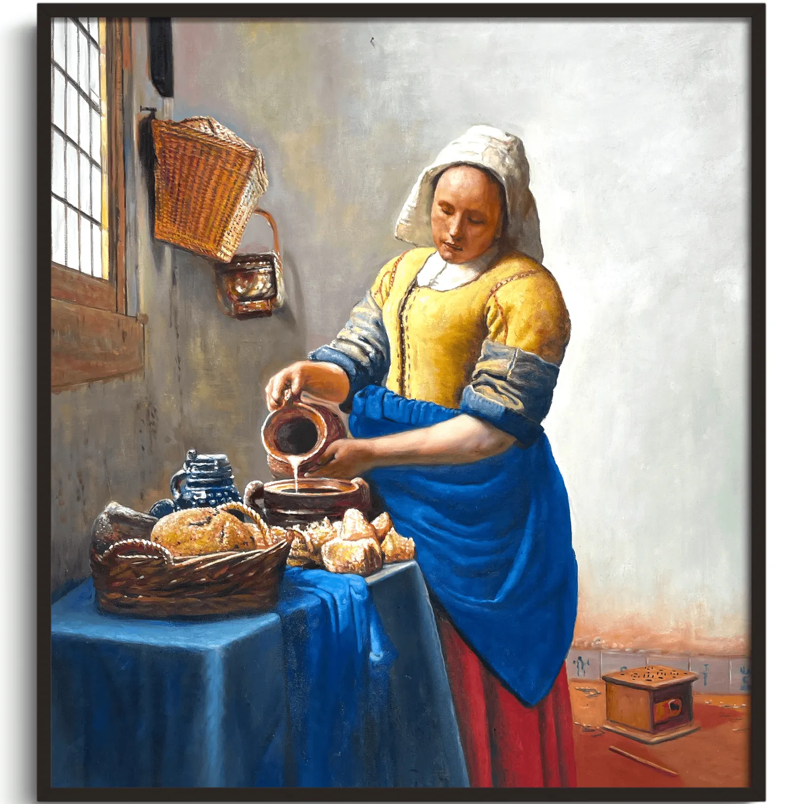 Galerie Mont Vermeer<Dienstmagd mit Milchkrug - Johannes Vermeer