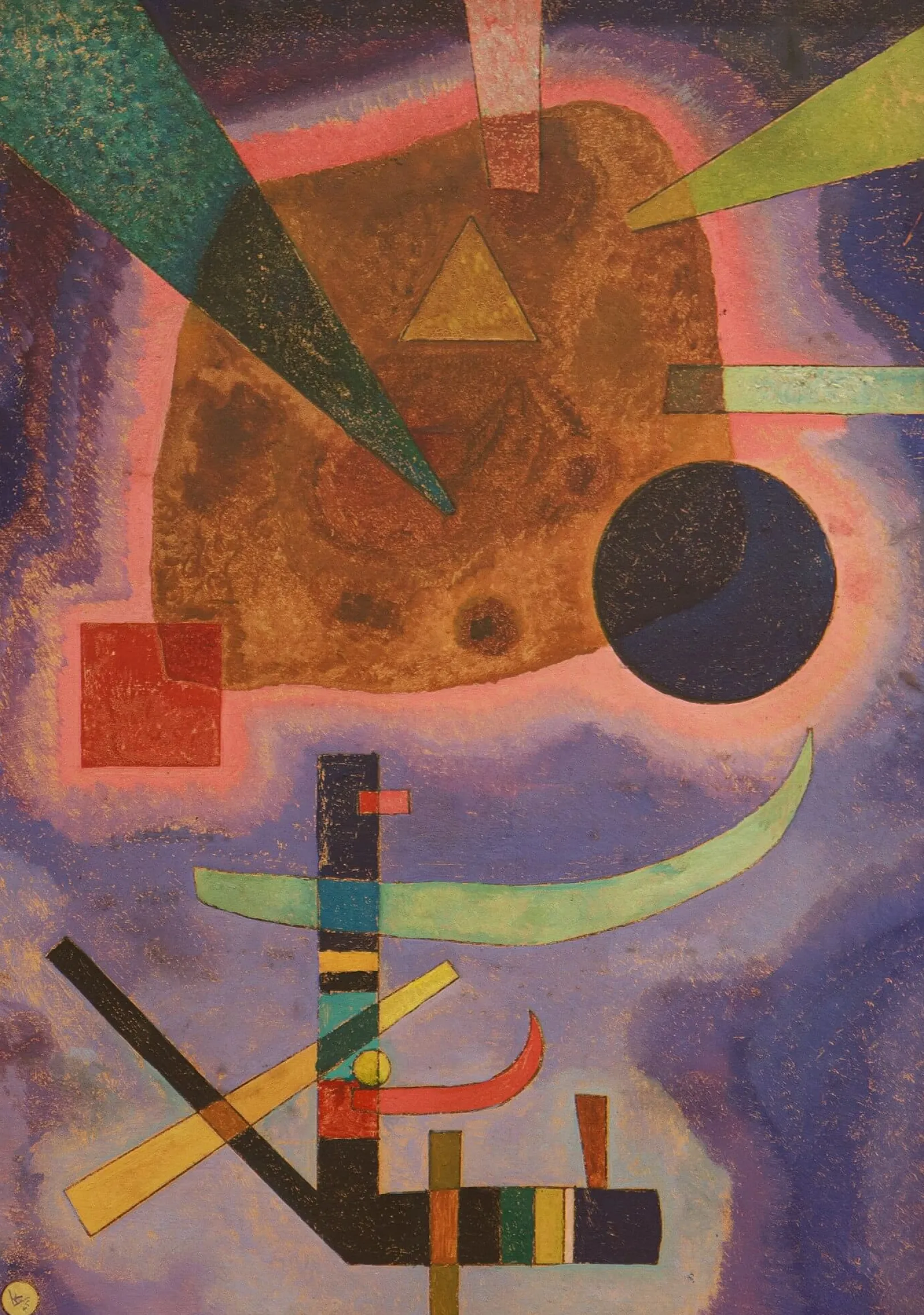 Galerie Mont Kandinsky<Drei Elemente - Vassily Kandinsky