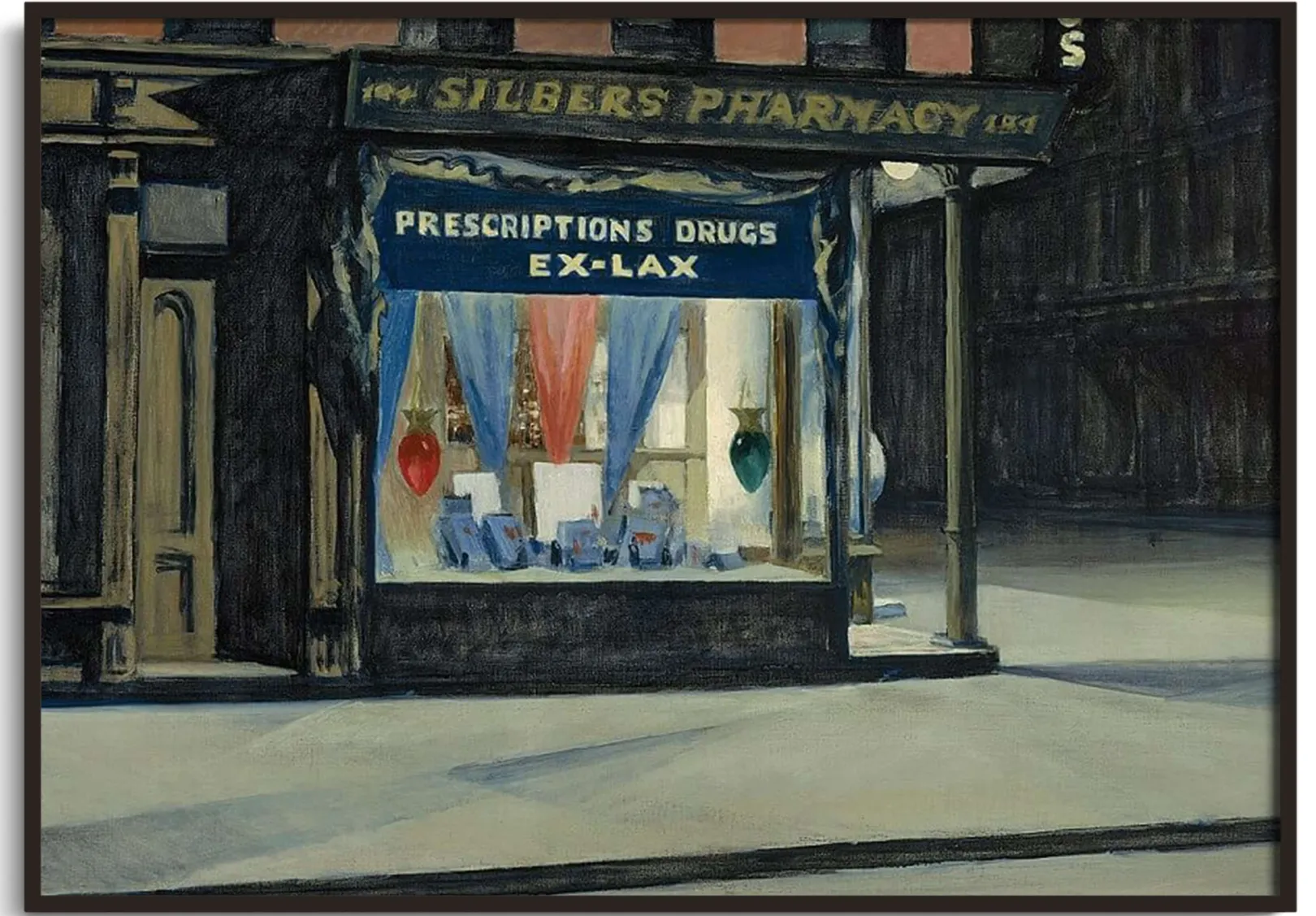 Galerie Mont Hopper<Drugstore - Edward Hopper