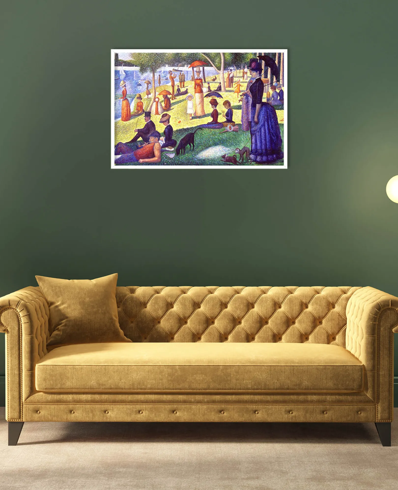 Galerie Mont Seurat<Ein Sonntagnachmittag auf der Île de la Grande Jatte - Georges Seurat