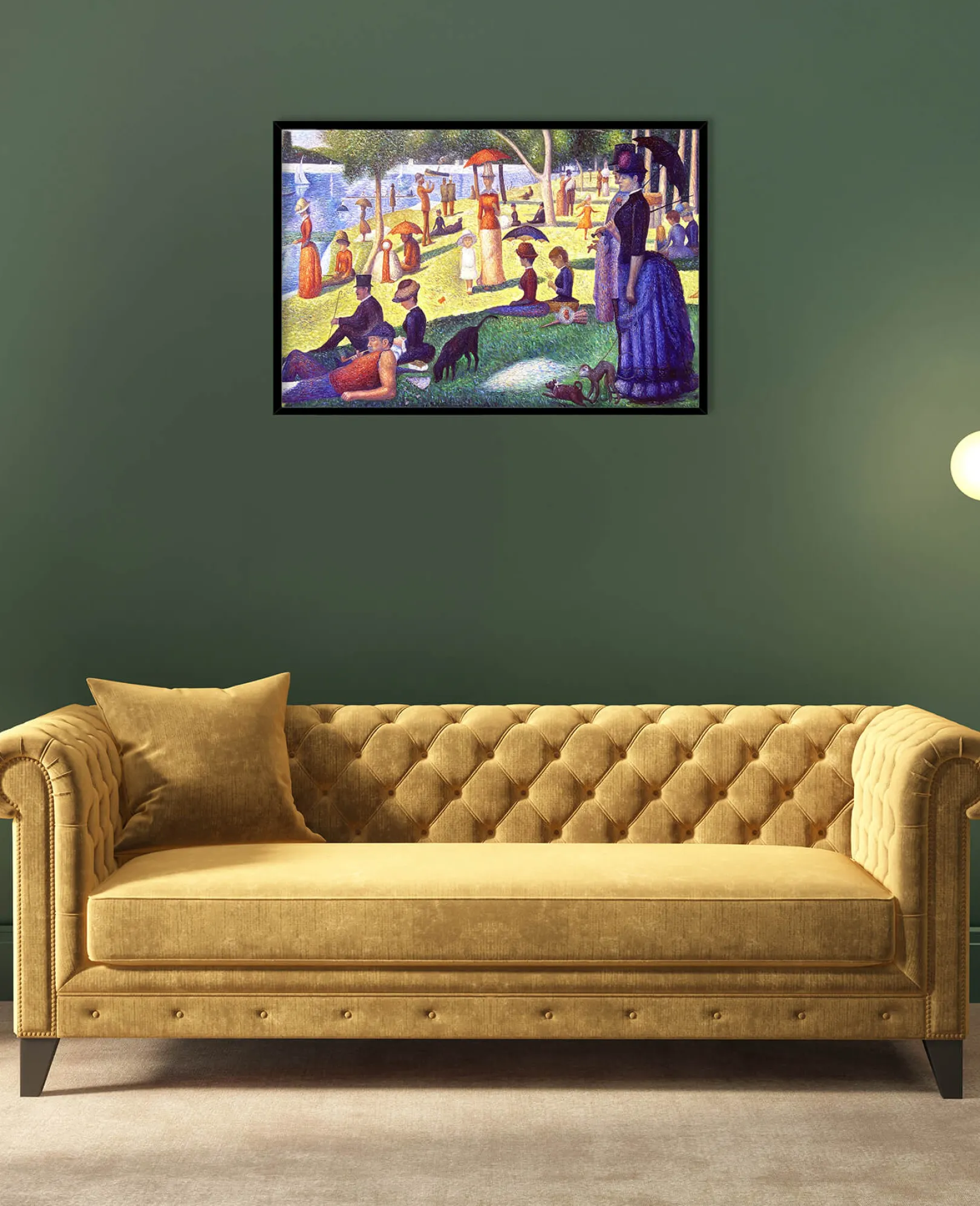 Galerie Mont Seurat<Ein Sonntagnachmittag auf der Île de la Grande Jatte - Georges Seurat