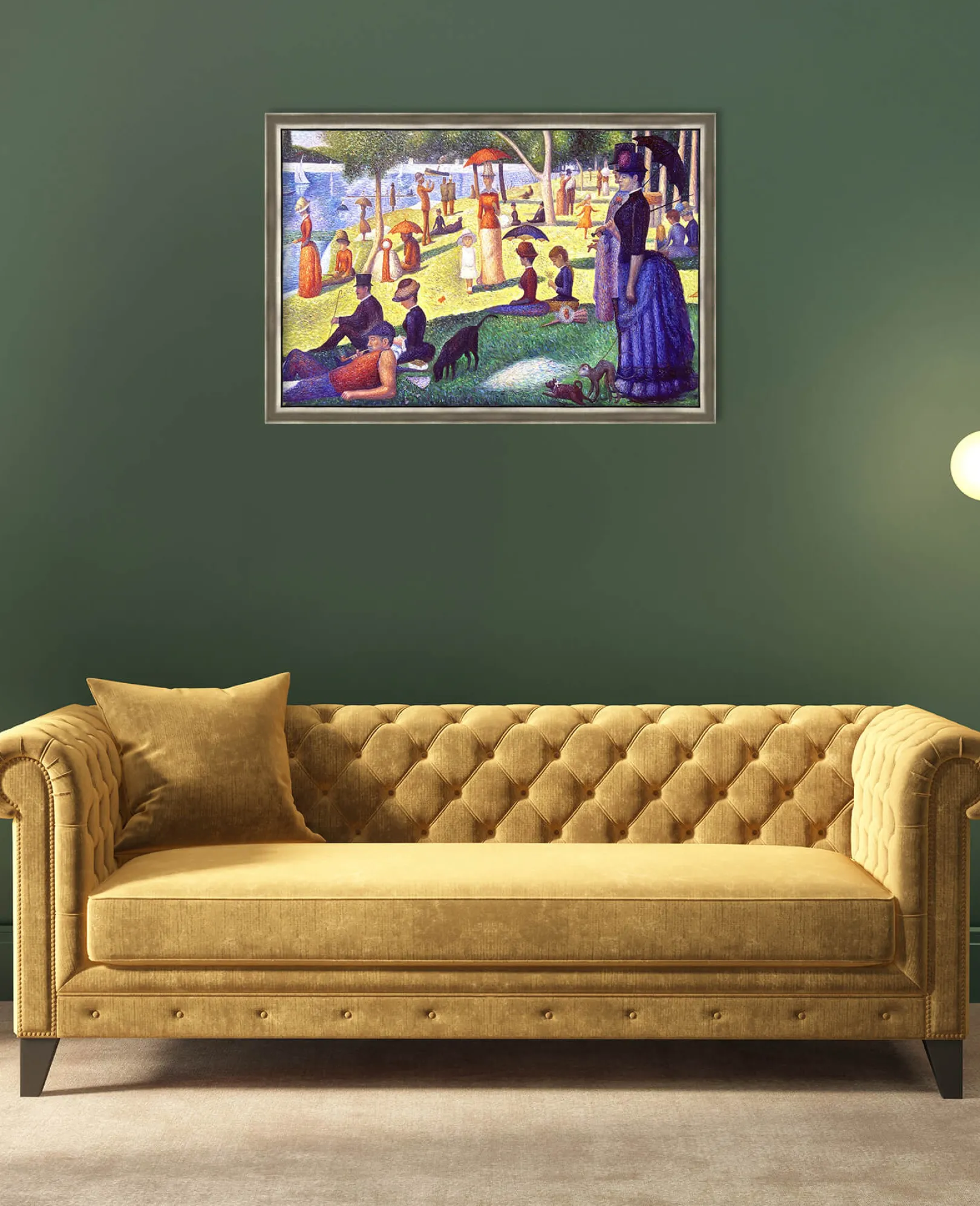 Galerie Mont Seurat<Ein Sonntagnachmittag auf der Île de la Grande Jatte - Georges Seurat