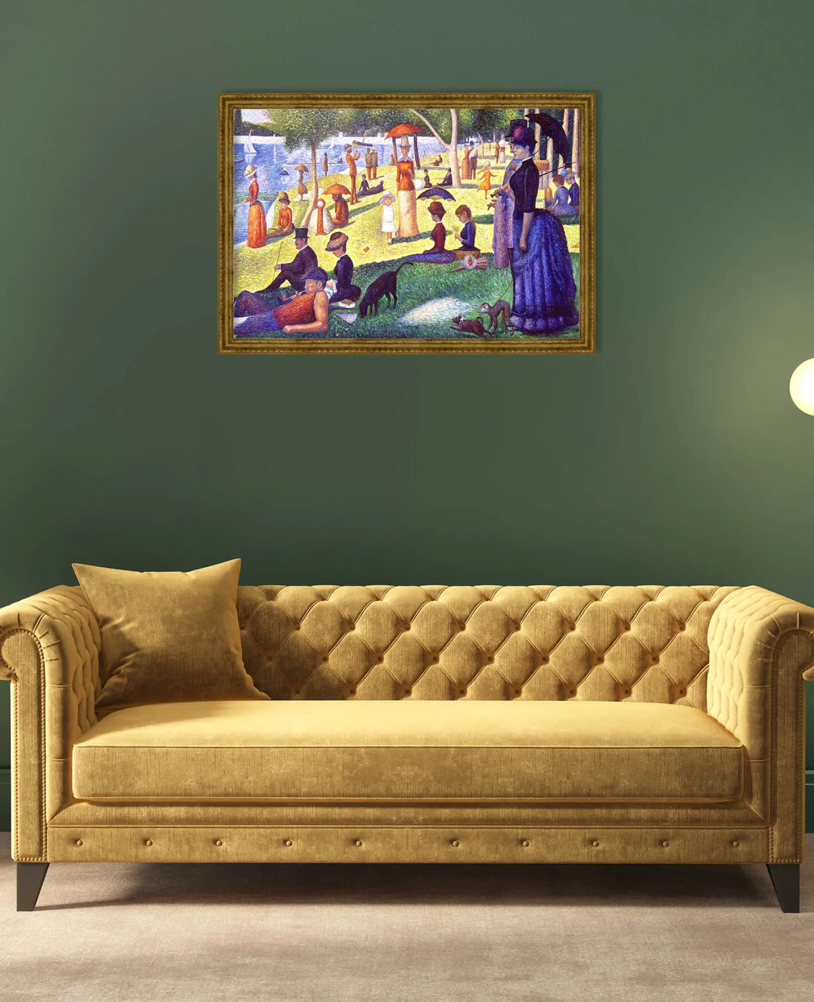 Galerie Mont Seurat<Ein Sonntagnachmittag auf der Île de la Grande Jatte - Georges Seurat