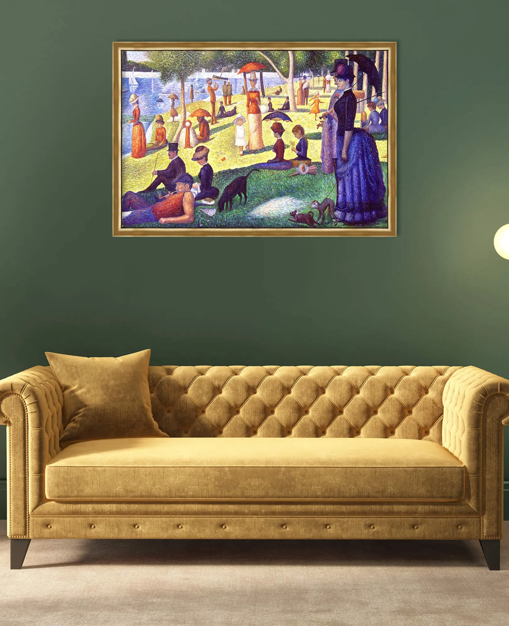 Galerie Mont Seurat<Ein Sonntagnachmittag auf der Île de la Grande Jatte - Georges Seurat