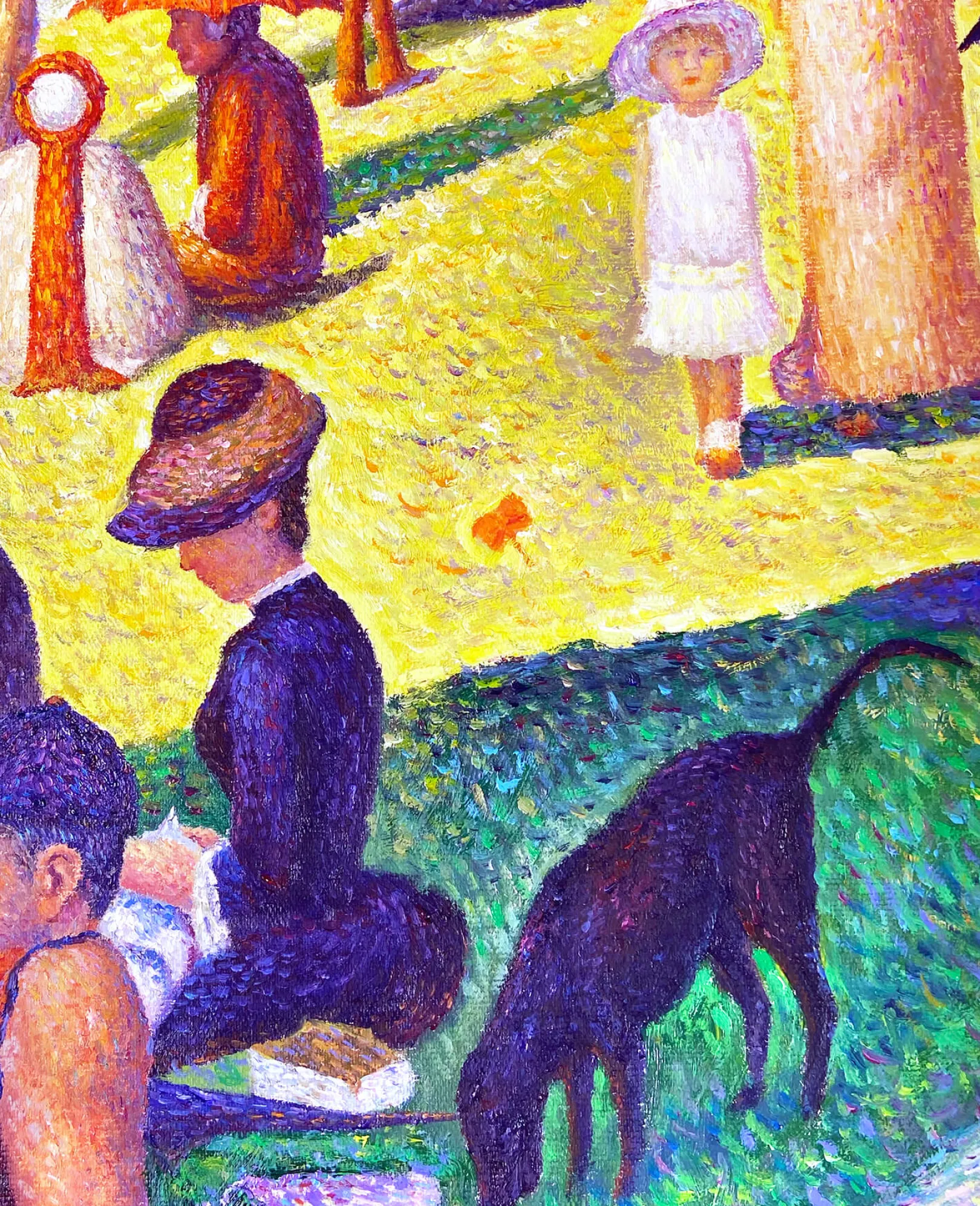 Galerie Mont Seurat<Ein Sonntagnachmittag auf der Île de la Grande Jatte - Georges Seurat
