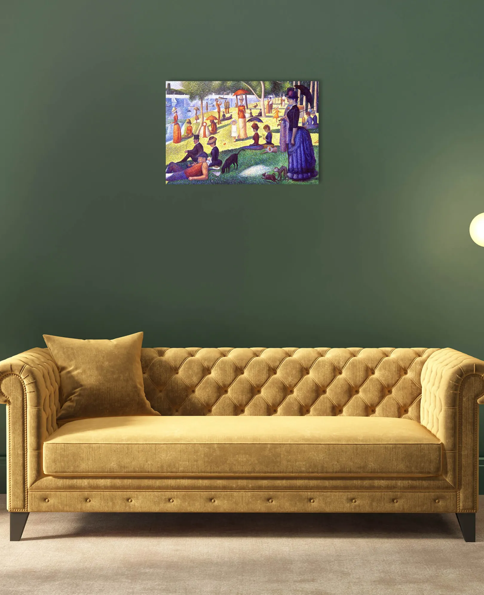 Galerie Mont Seurat<Ein Sonntagnachmittag auf der Île de la Grande Jatte - Georges Seurat