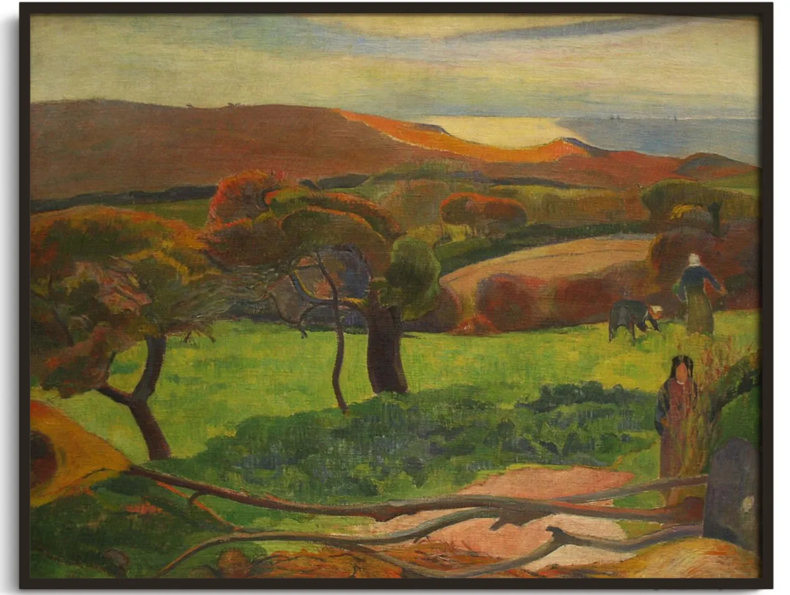 Galerie Mont Gauguin<Felder am Meer - Paul Gauguin