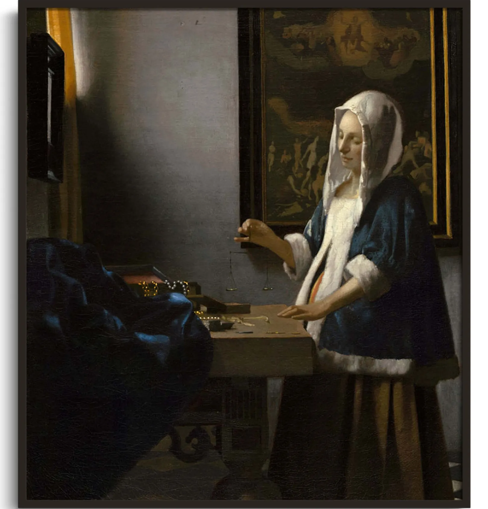 Galerie Mont Vermeer<Frau mit Waage - Johannes Vermeer