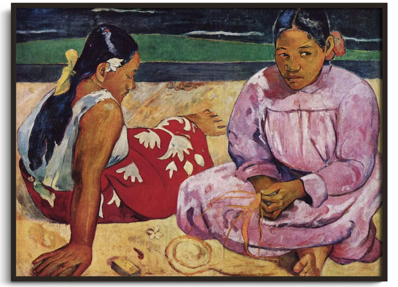 Galerie Mont Gauguin<Frauen von Tahiti am Strand - Paul Gauguin