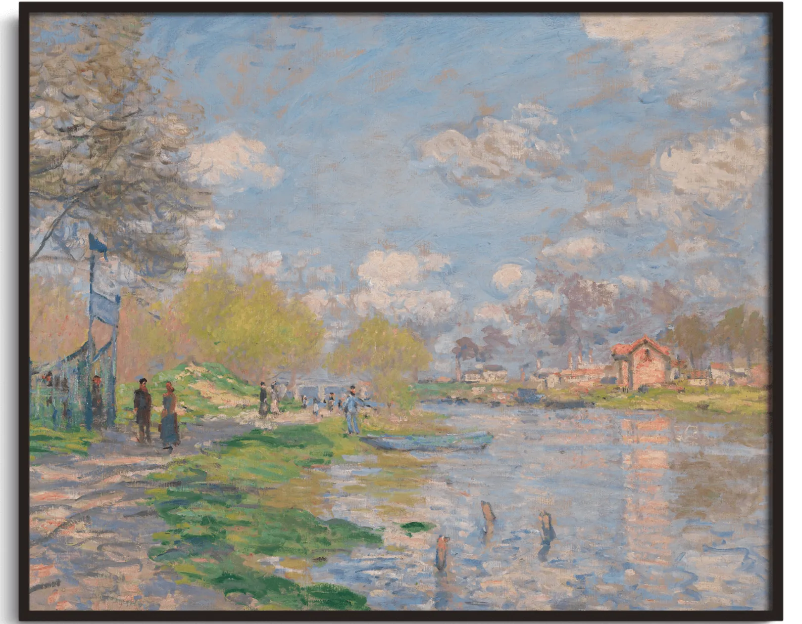 Galerie Mont Monet<Frühling auf der Ile de la grande jatte - Claude Monet