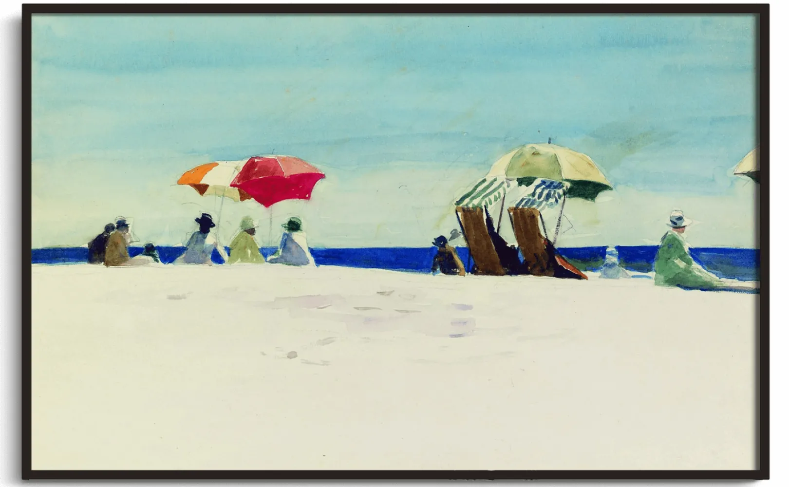 Galerie Mont Hopper<Gloucester Beach, Bass Rocks - Edward Hopper