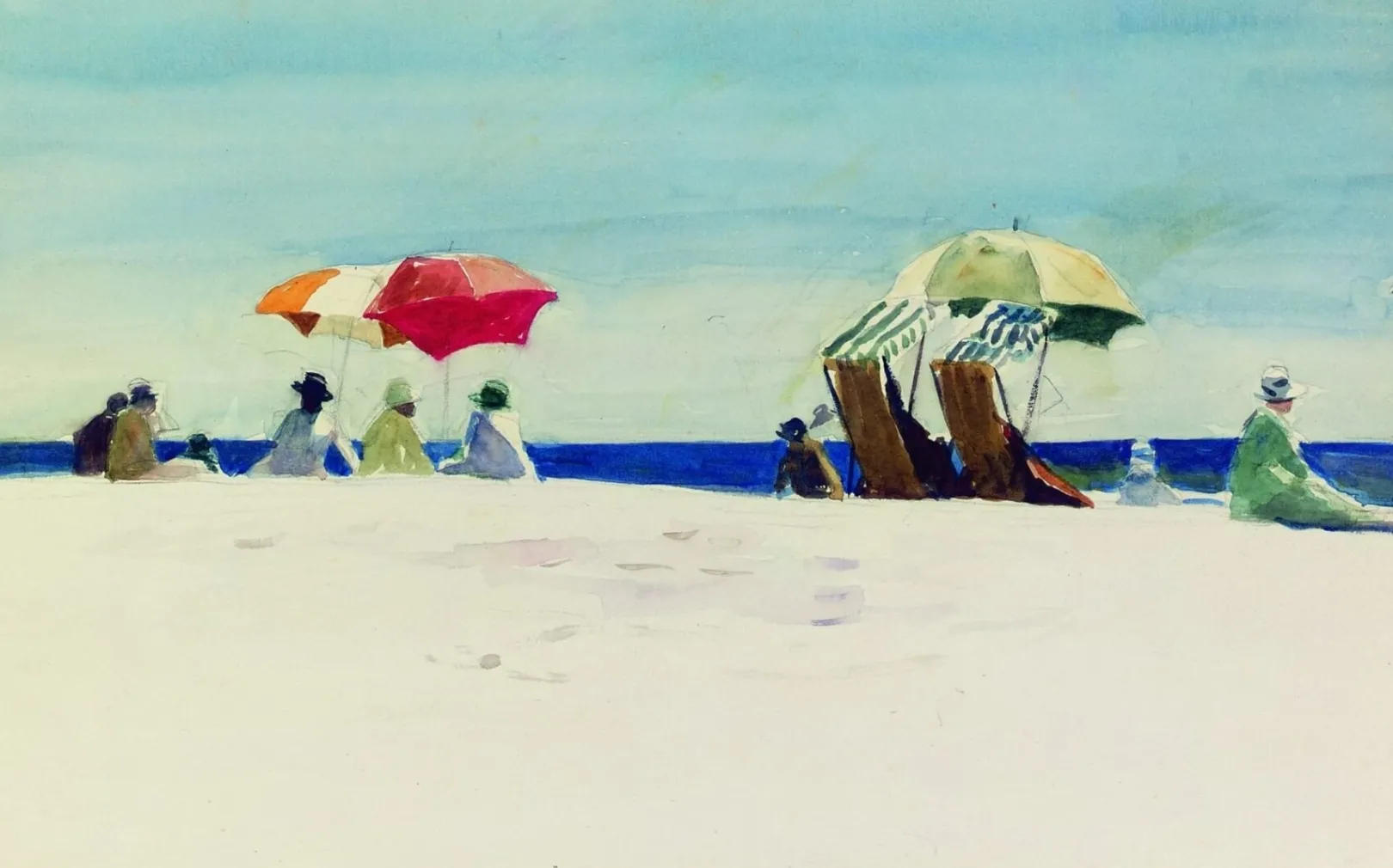 Galerie Mont Hopper<Gloucester Beach, Bass Rocks - Edward Hopper