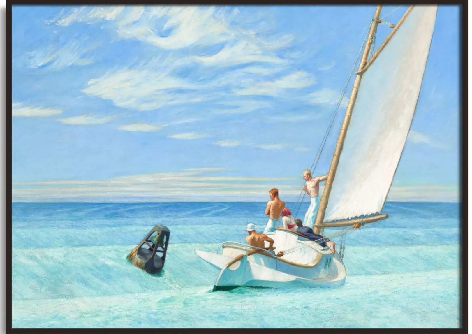 Galerie Mont Hopper<Ground Swell - Edward Hopper