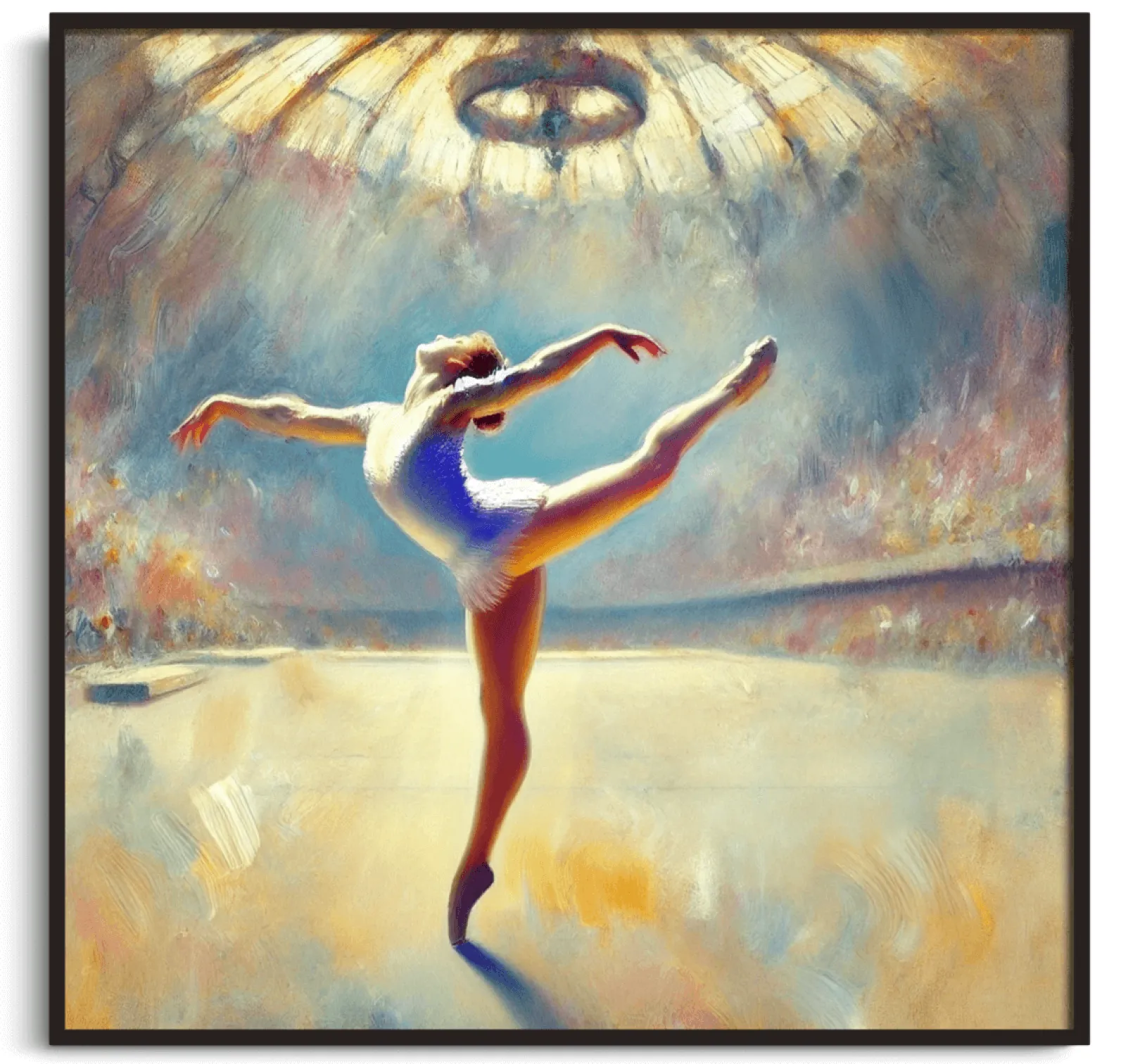 Galerie Mont Degas<Gymnastin in Weiß x Degas